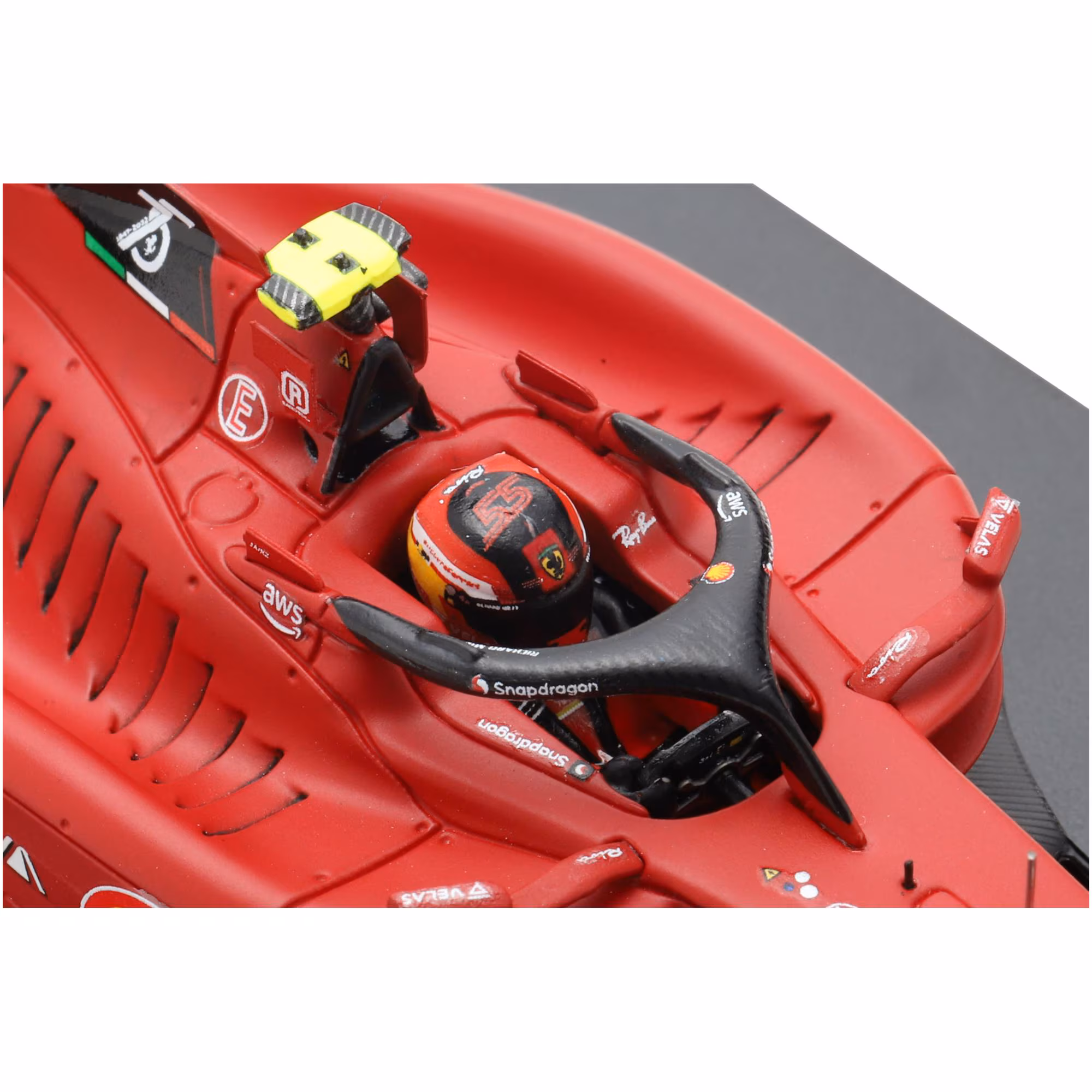 Scuderia Ferrari SF75 No.55 2nd Place Bahrain GP Carlos Sainz 1:43 LookSmart Model