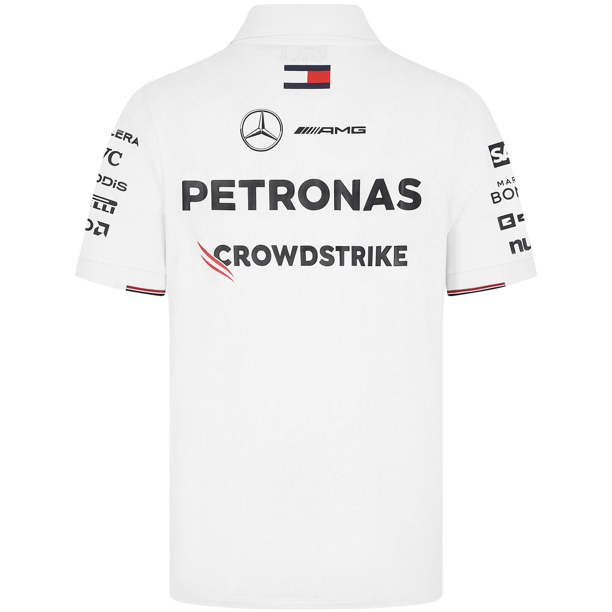 Mercedes AMG Petronas F1 2024 Team Polo - White