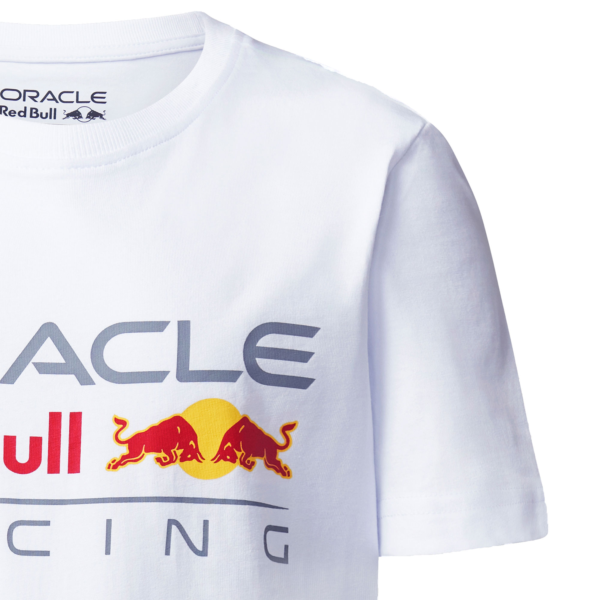 Red Bull Racing Large Logo T-shirt - White - Kids