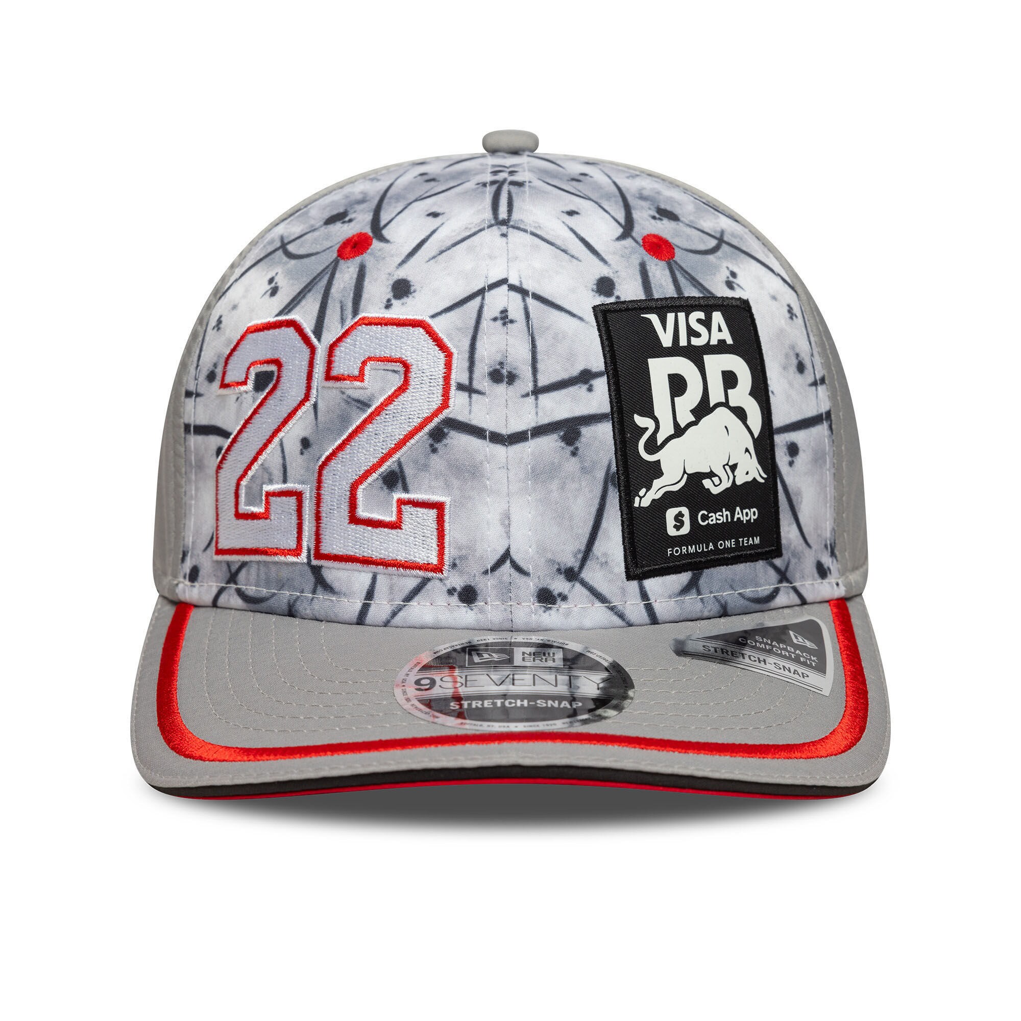 VCARB New Era 9SEVENTY Special Edition Yuki Tsunoda Japan Cap - Grey