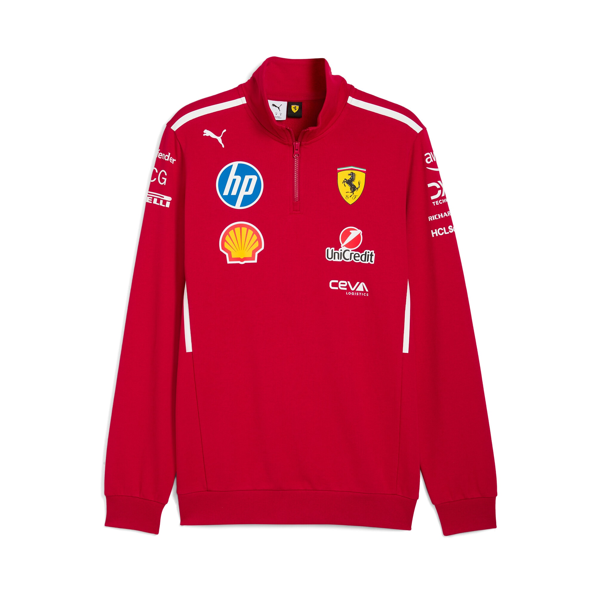 Scuderia Ferrari 2025 Team 1/2 Zip Sweat