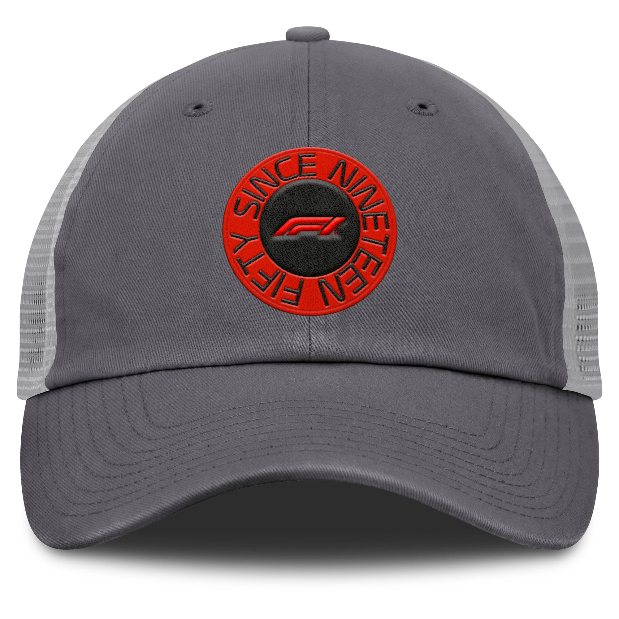 Formula 1 Fleet Unstructured Adjustable Meshback Cap - Storm Gray - Unisex