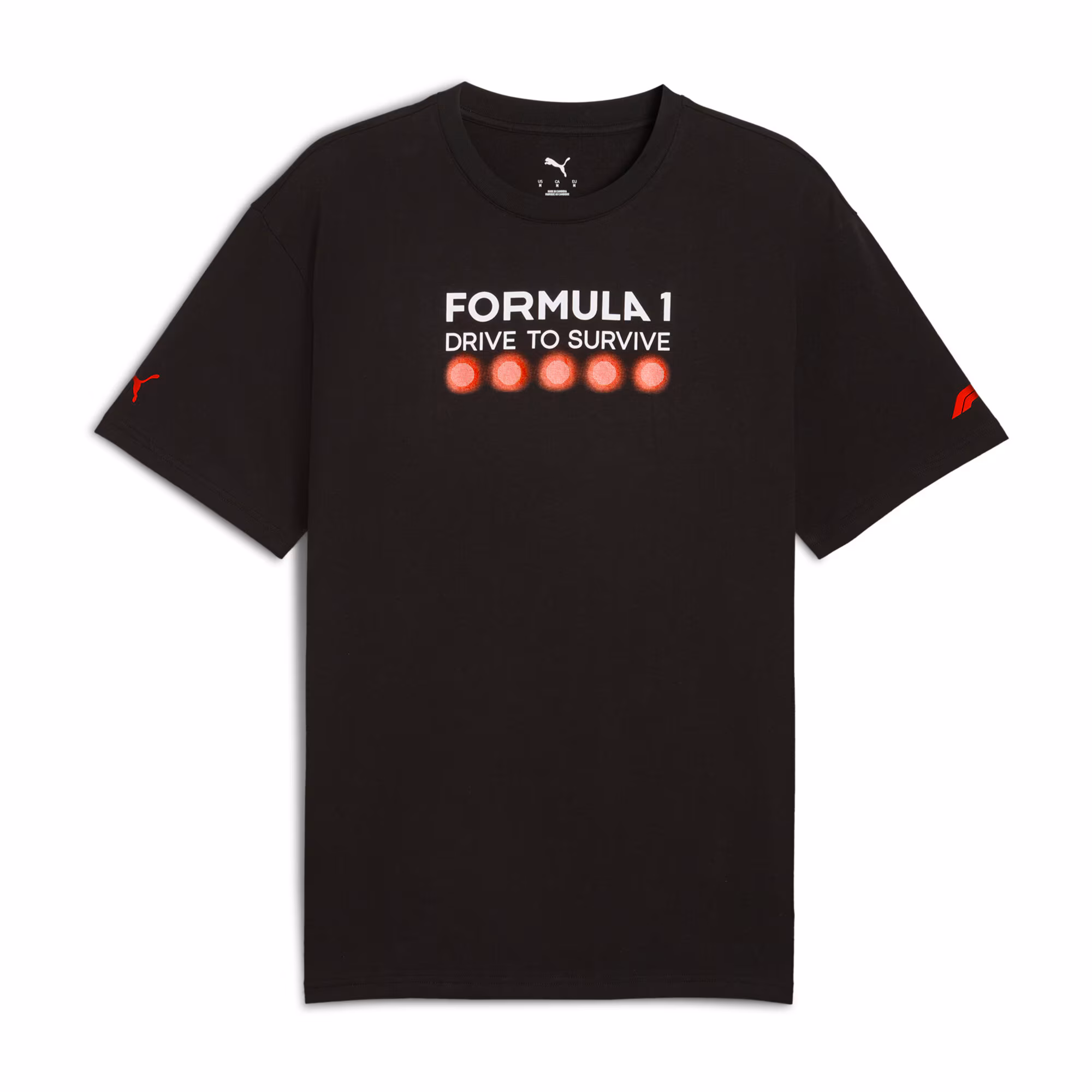 Formula 1 Drive to Survive Graphic Race T-Shirt - Black
