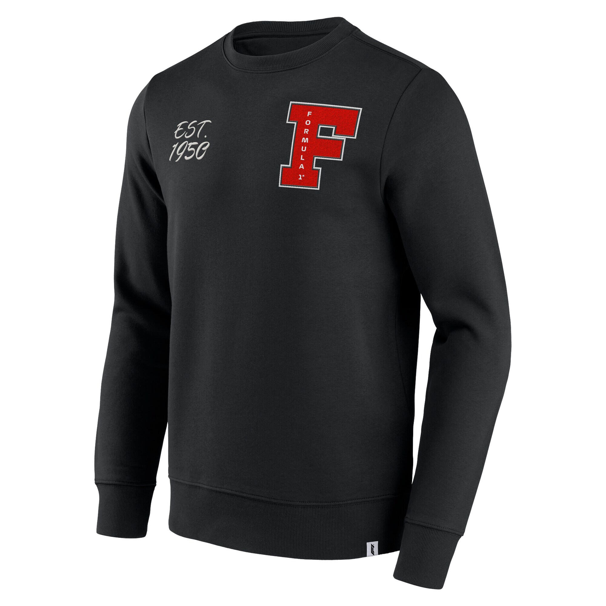 Formula 1 Campus Icons Graphic Crew Sweatshirt - Black