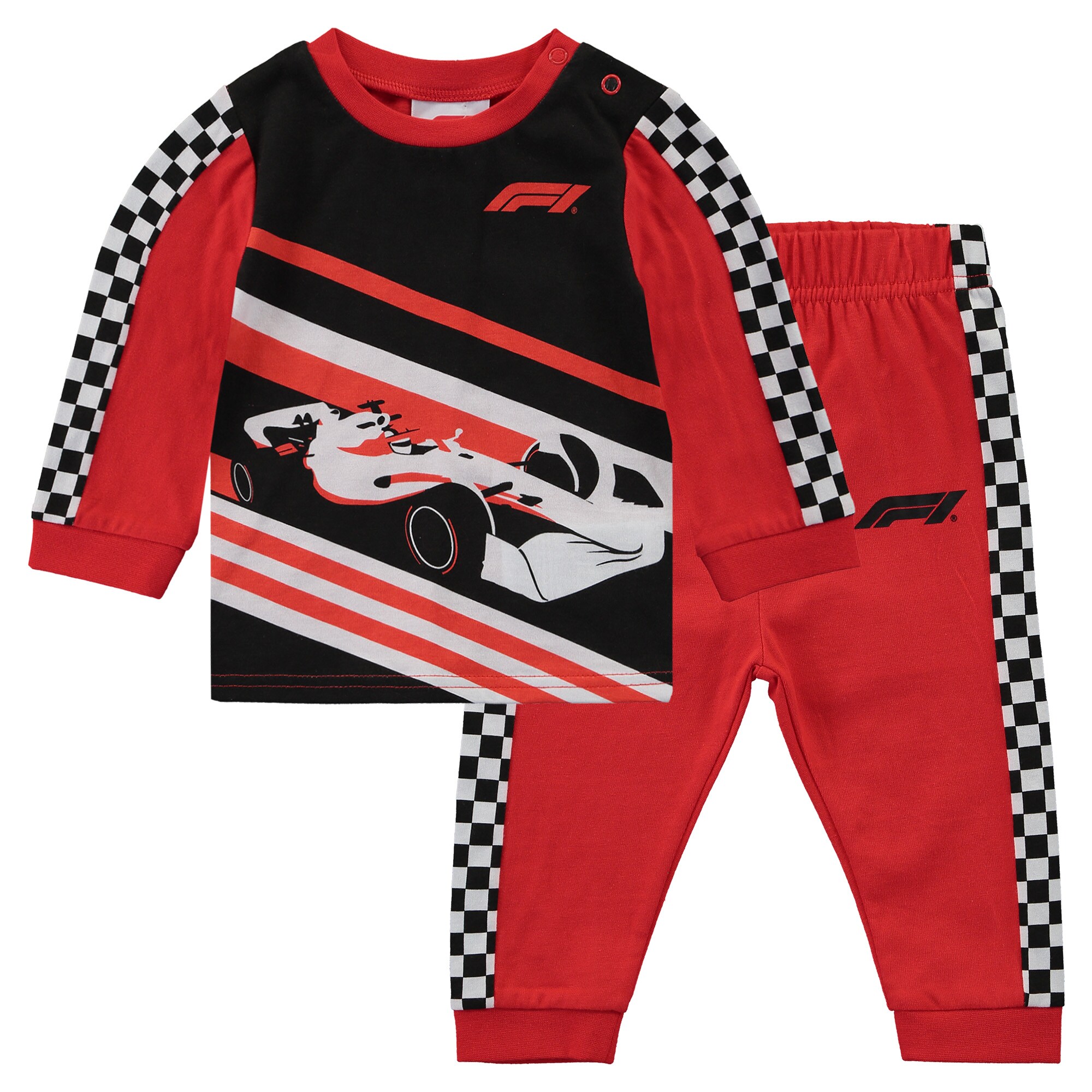 Formula 1 PJs- Red- Baby