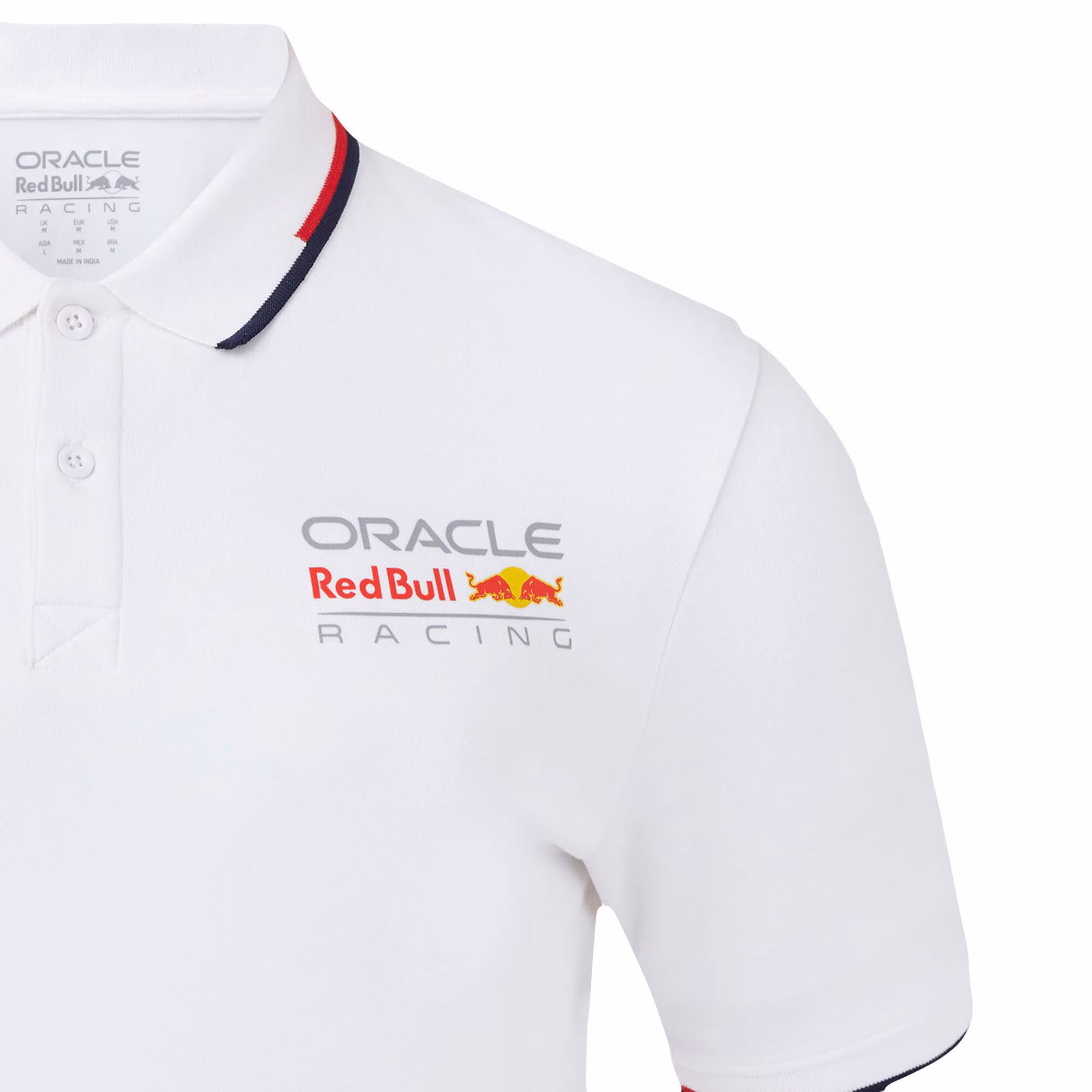 Red Bull Racing Core Logo Polo - White - Unisex