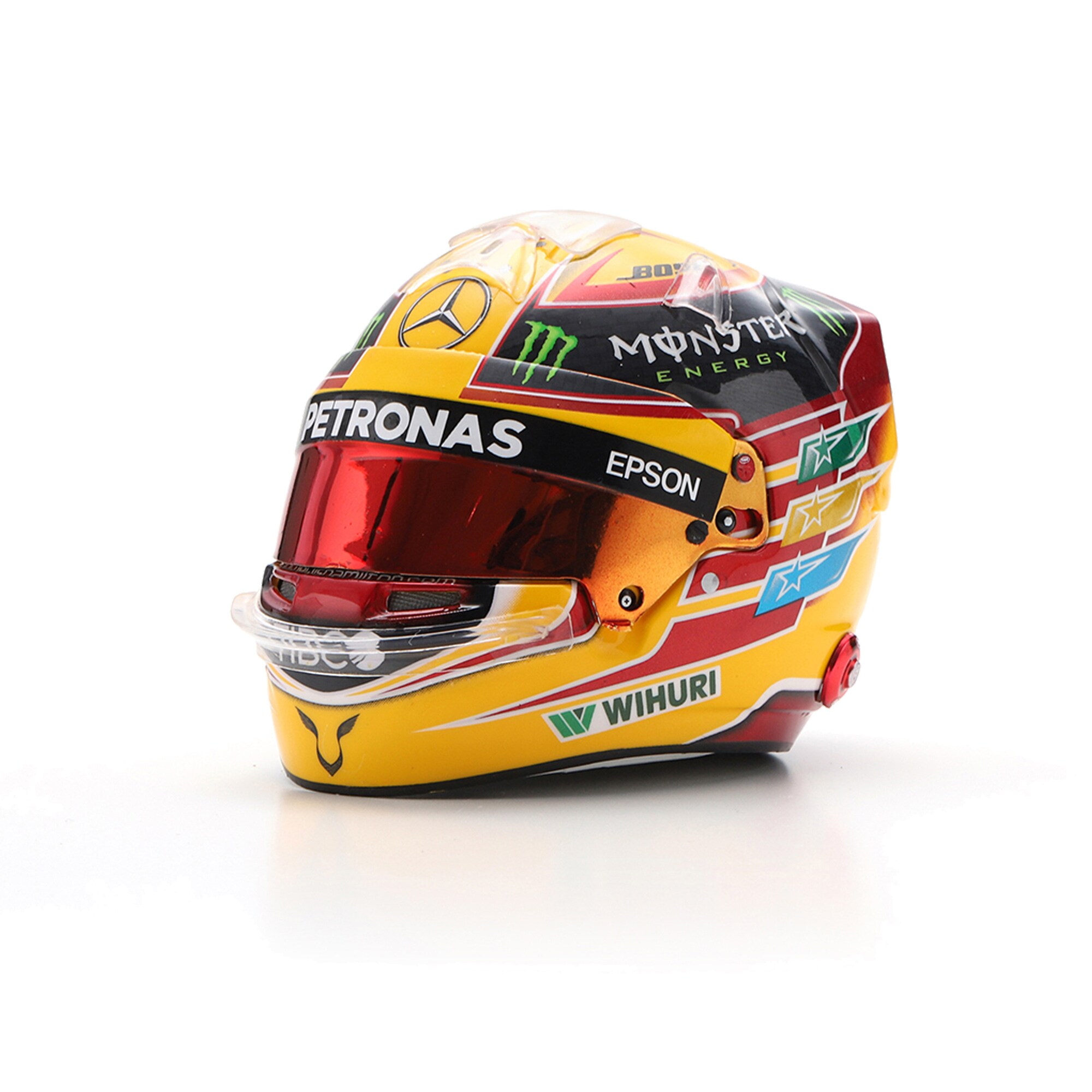 Mercedes AMG Petronas Lewis Hamilton - Mexican GP 2017 World Championship Winner Spark Helmet