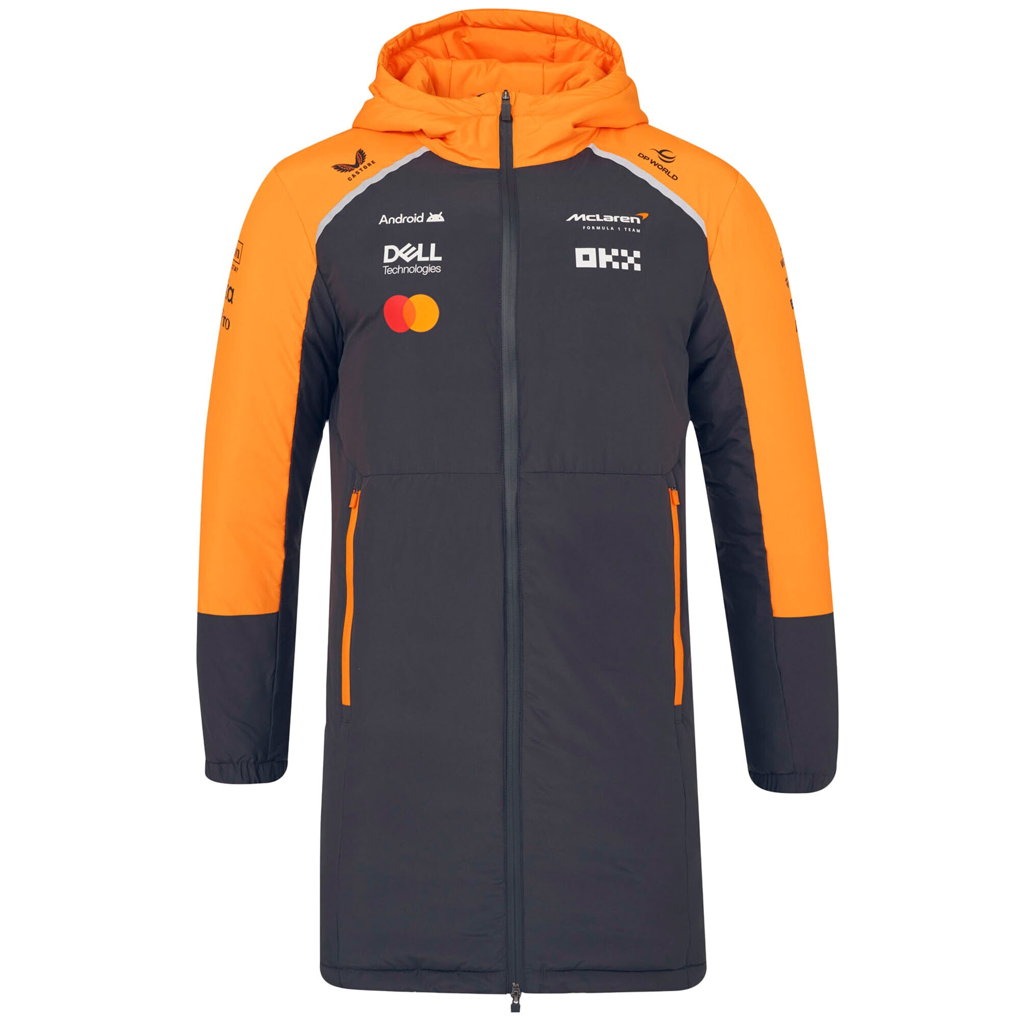 McLaren 2025 Team Longline Padded Jacket