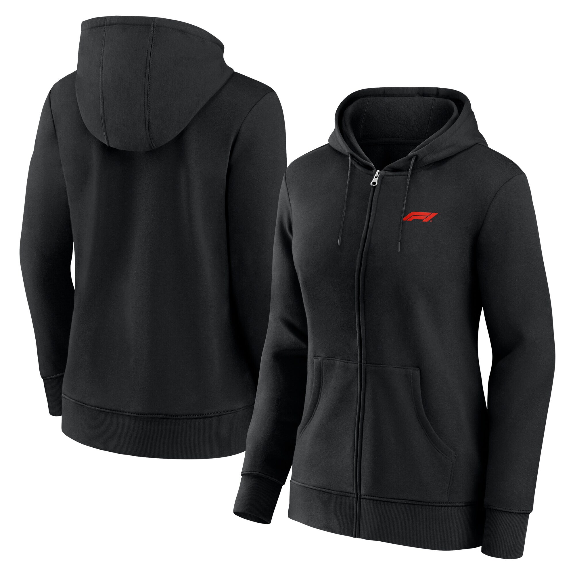 Formula 1 Essentials Full Zip Hoodie - Black - Womens