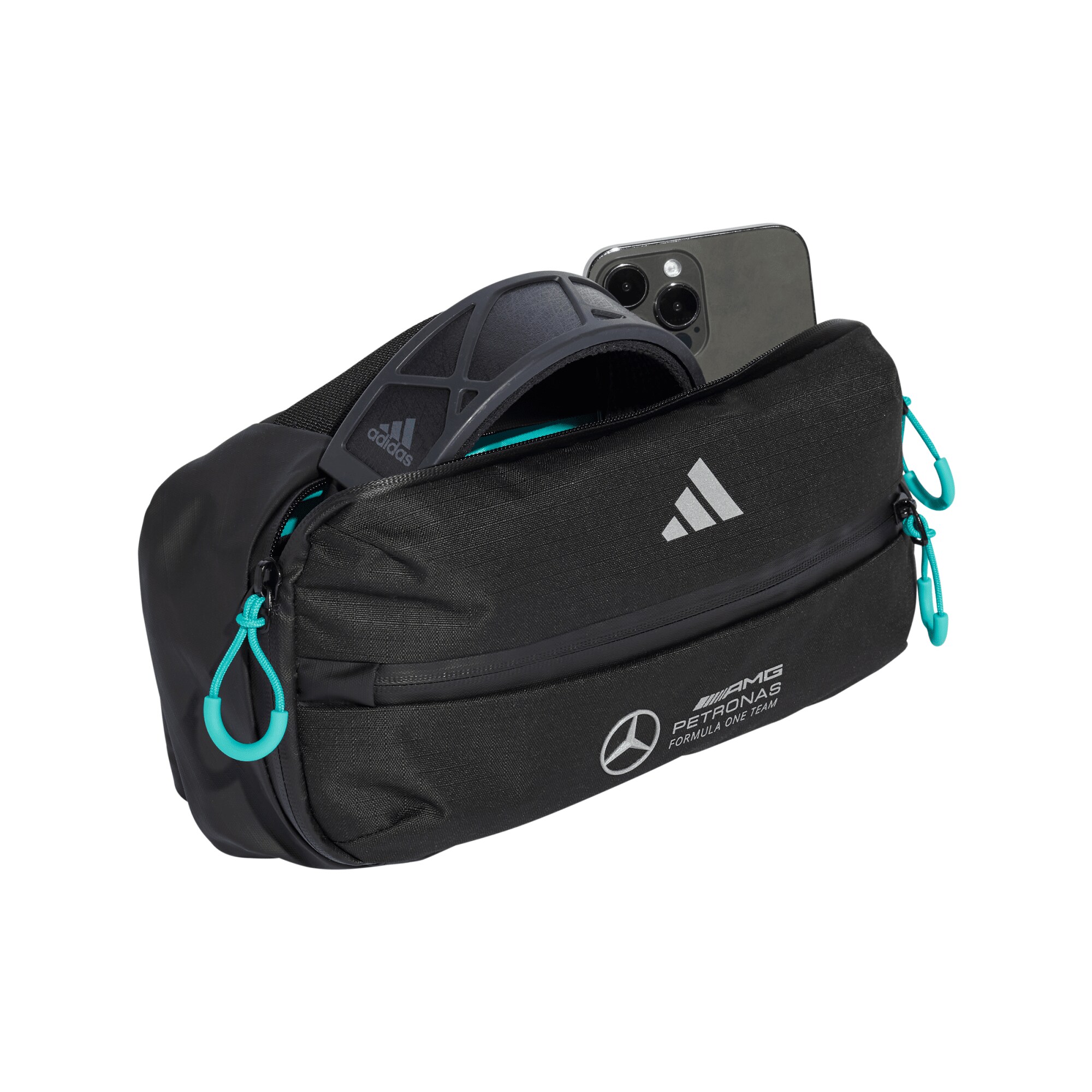 Mercedes AMG Petronas adidas F1 Intelligent Packing System Sling - Black