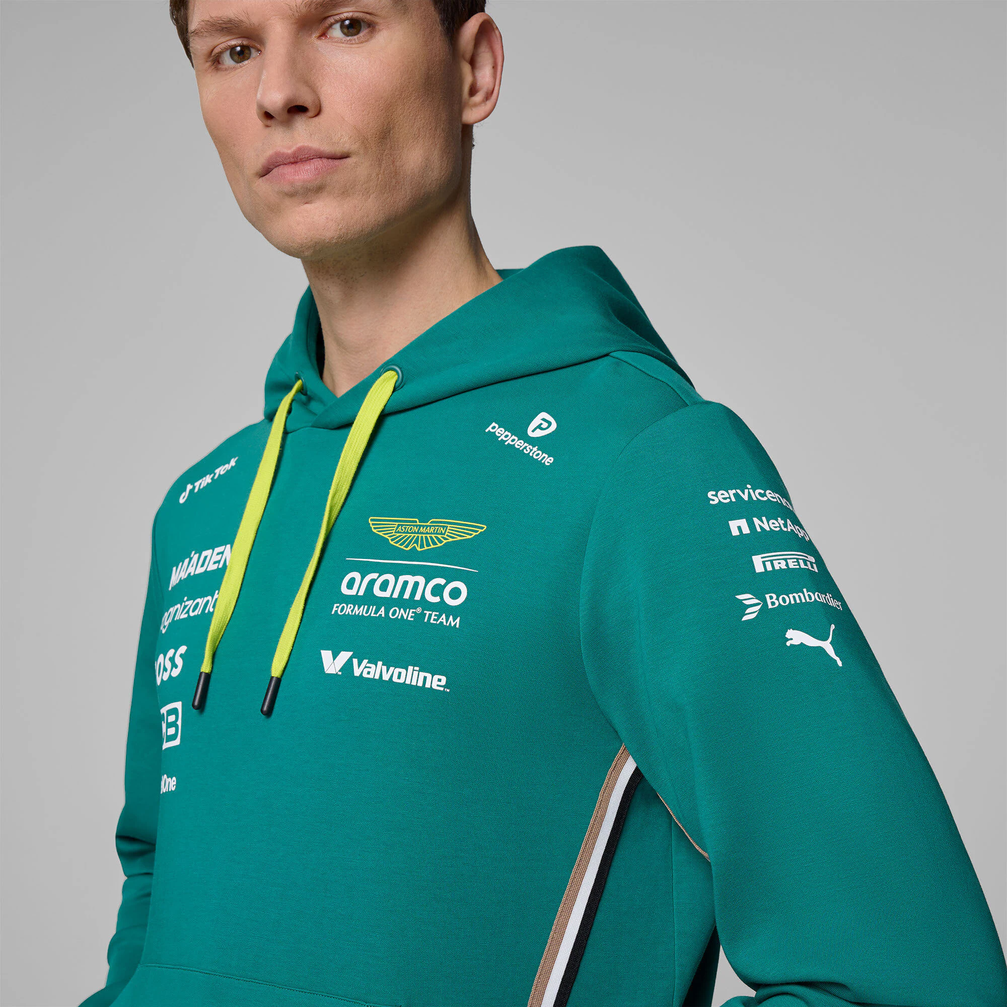 Aston Martin Aramco Cognizant F1 2025 Team Driver Hoodie