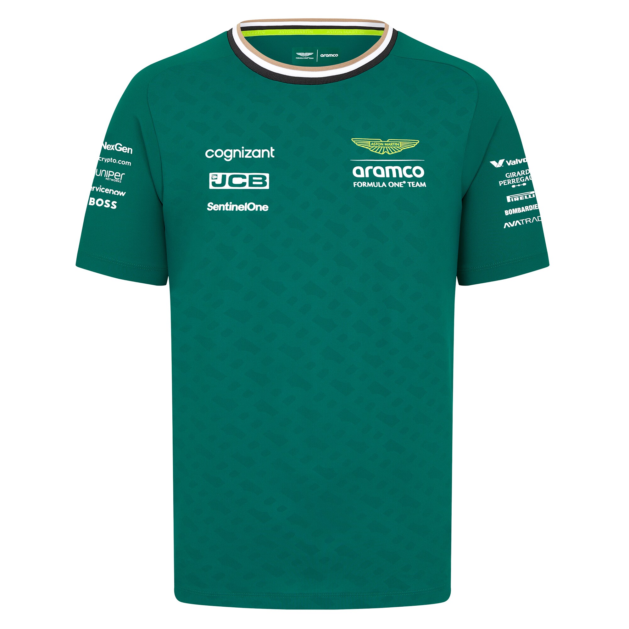 Aston Martin Aramco F1 2024 Lance Stroll Team Driver T-Shirt - Kids