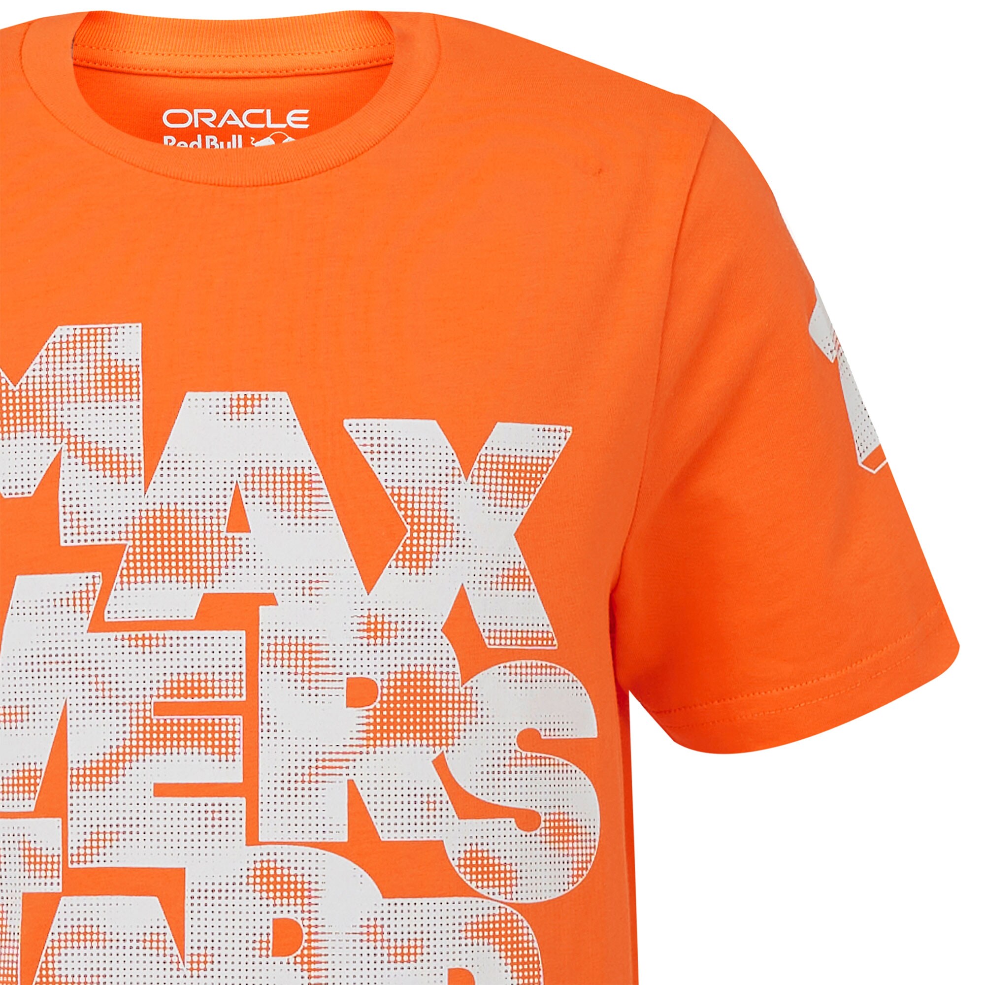 Red Bull Racing Max Verstappen Expression Driver T-Shirt - Orange - Kids
