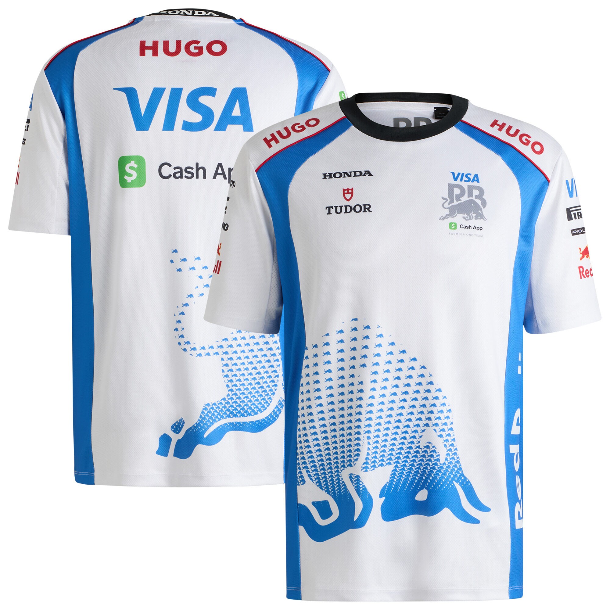 VCARB Hugo 2025 Team T-Shirt - White