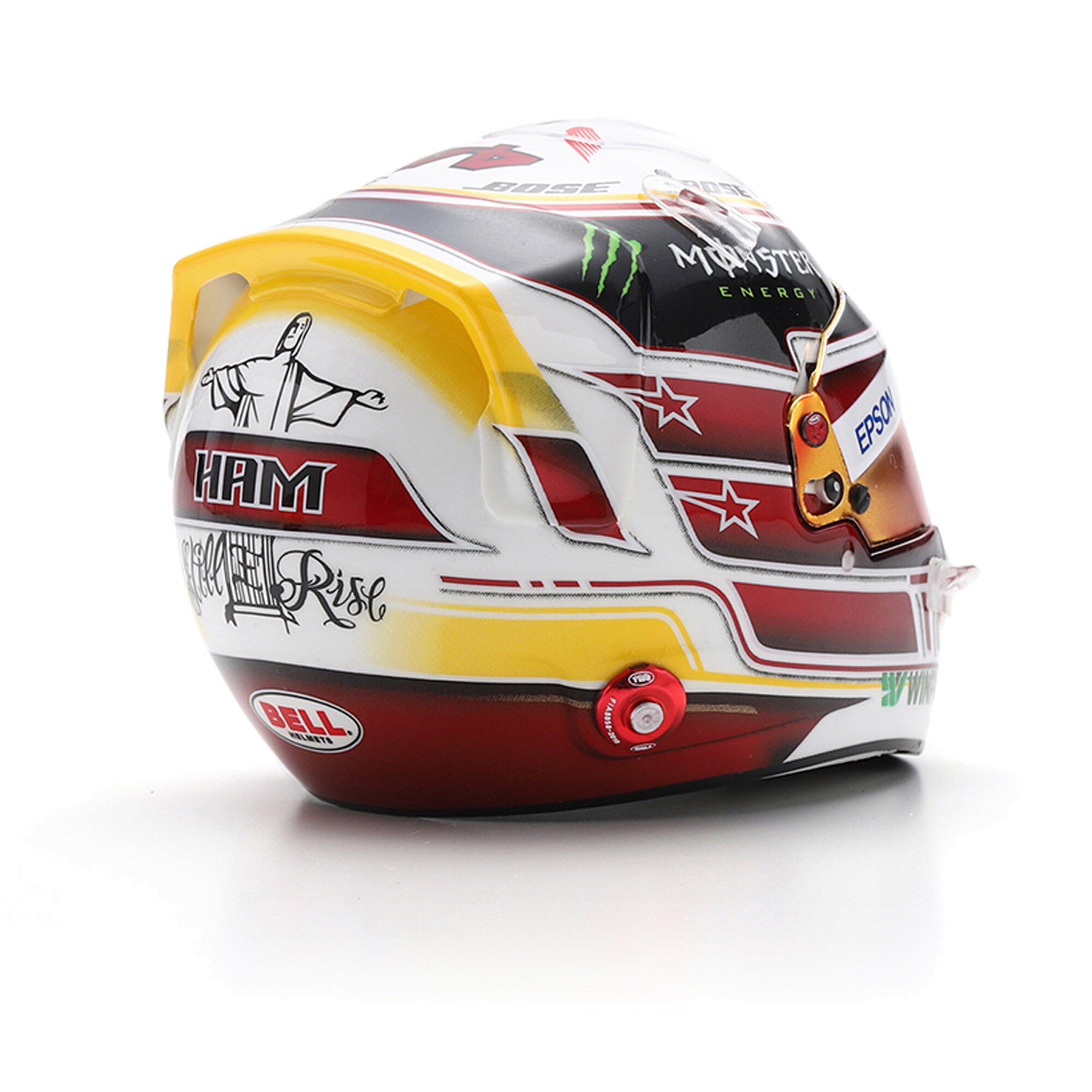 Mercedes AMG Petronas Lewis Hamilton - Mexican GP 2018 World Championship Winner Spark Helmet
