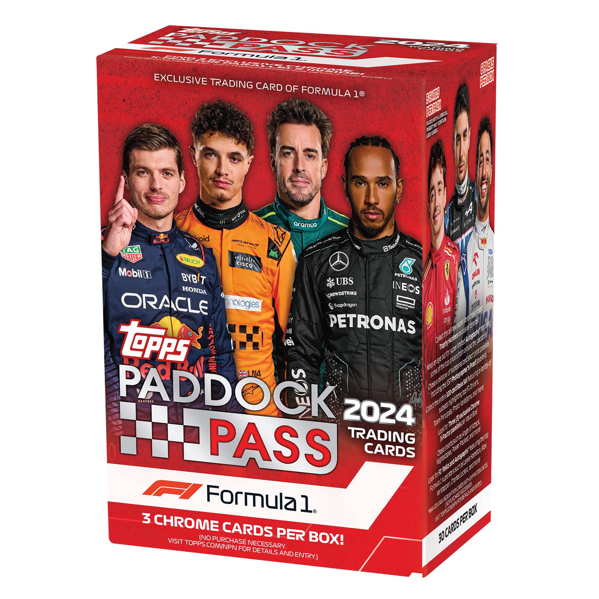 Formula 1 Topps 2024 Paddock Pass Box
