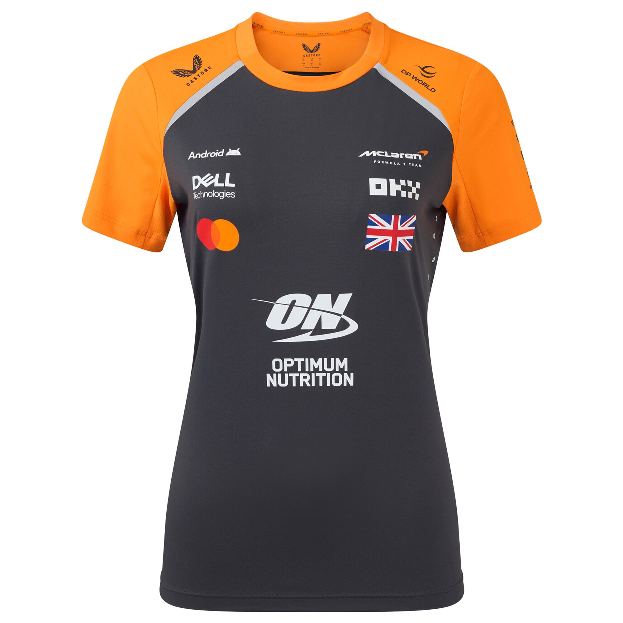 McLaren 2025 Team Lando Norris Driver Set Up T-Shirt - Phantom - Womens