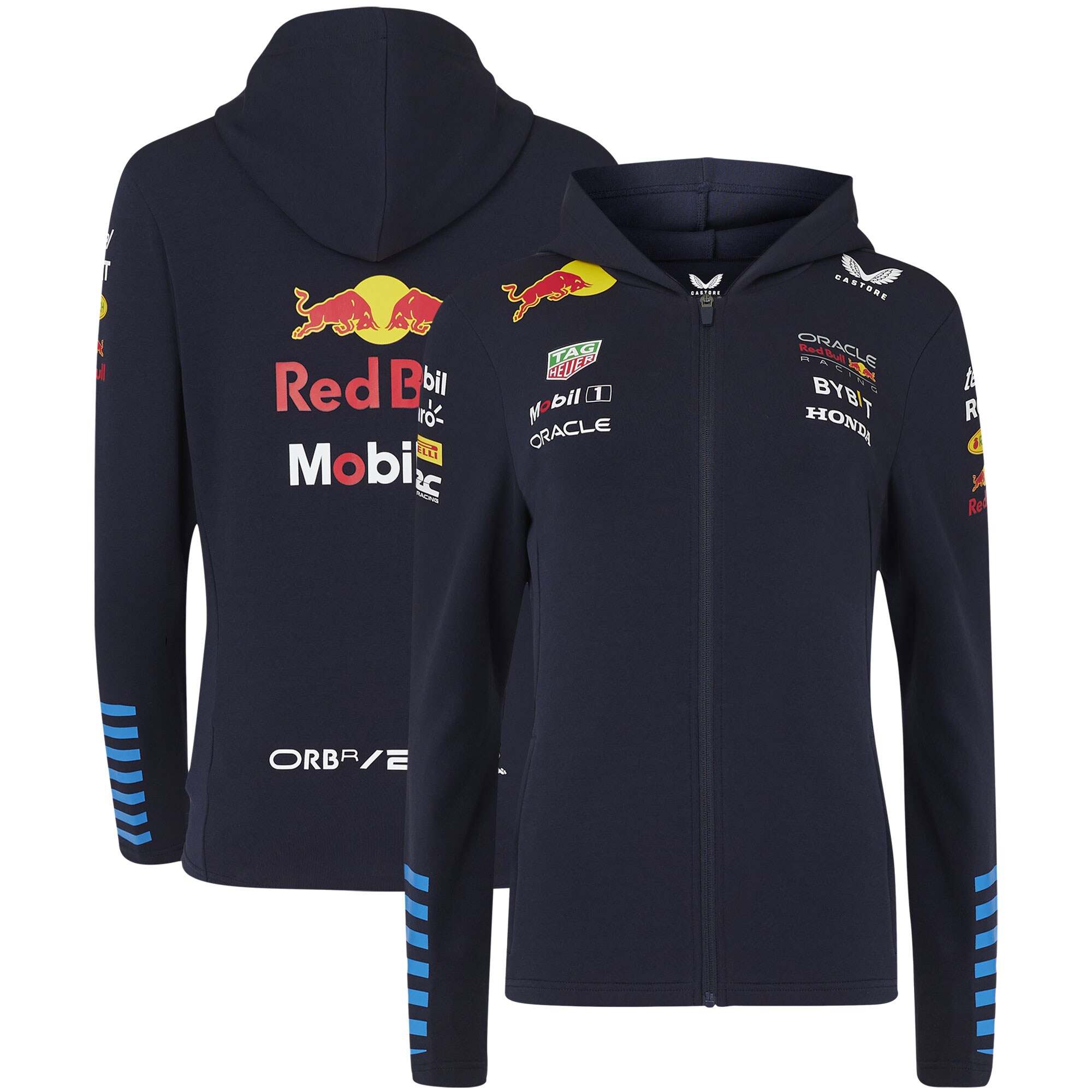 Red Bull Racing 2024 Team Full Zip Hoodie - Womens