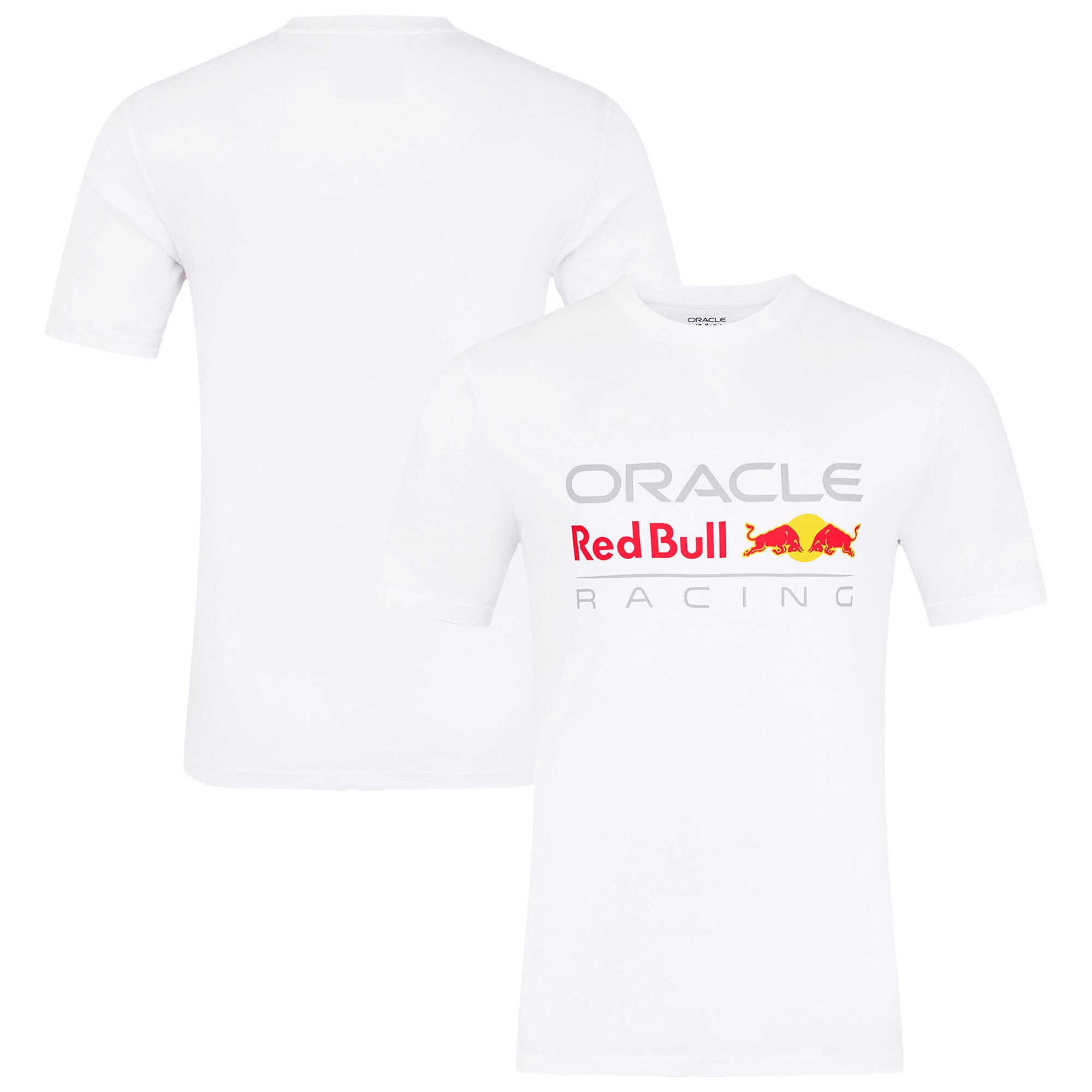Red Bull Racing Core Logo T-Shirt - White - Unisex