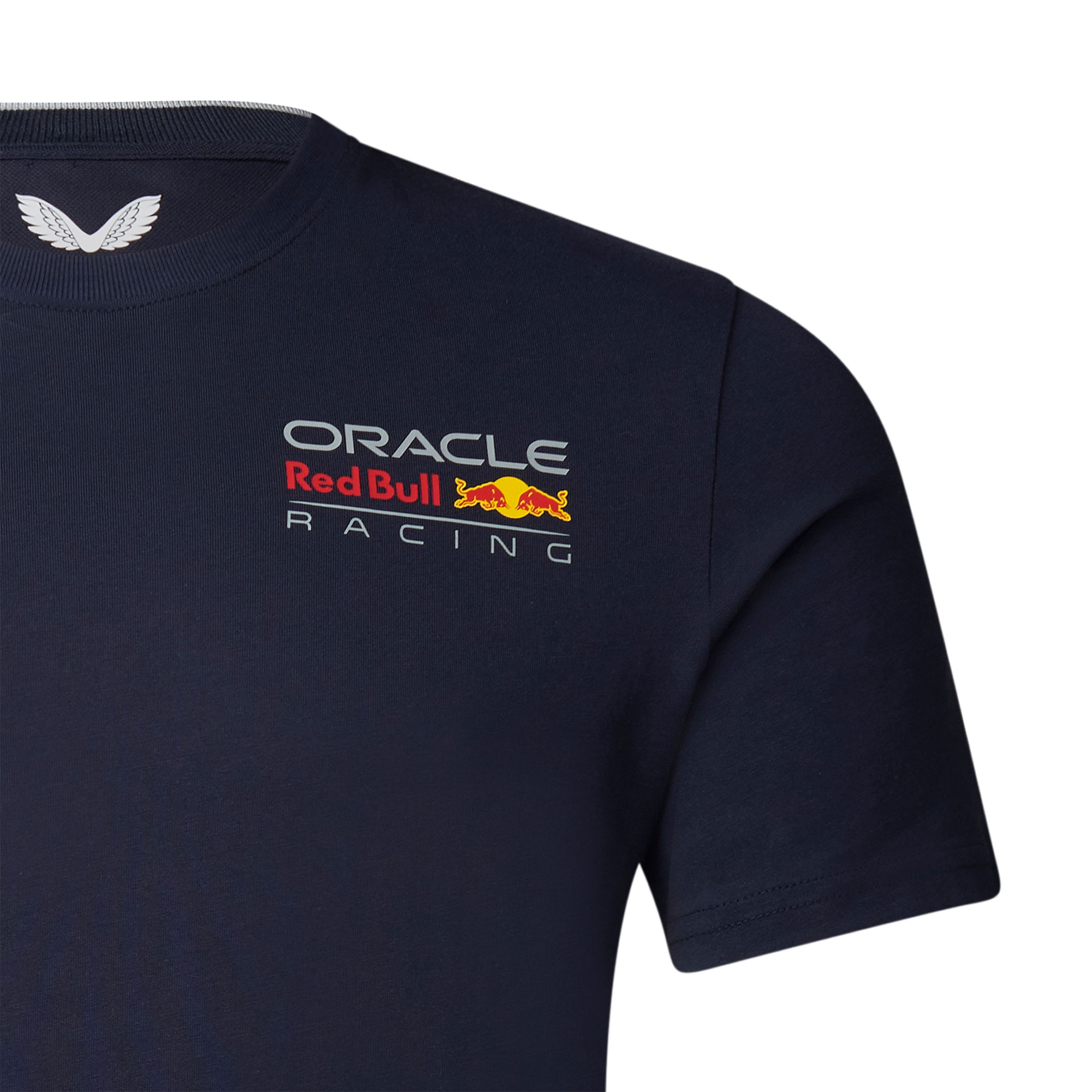 Red Bull Racing Large Logo T-shirt - Navy - Unisex