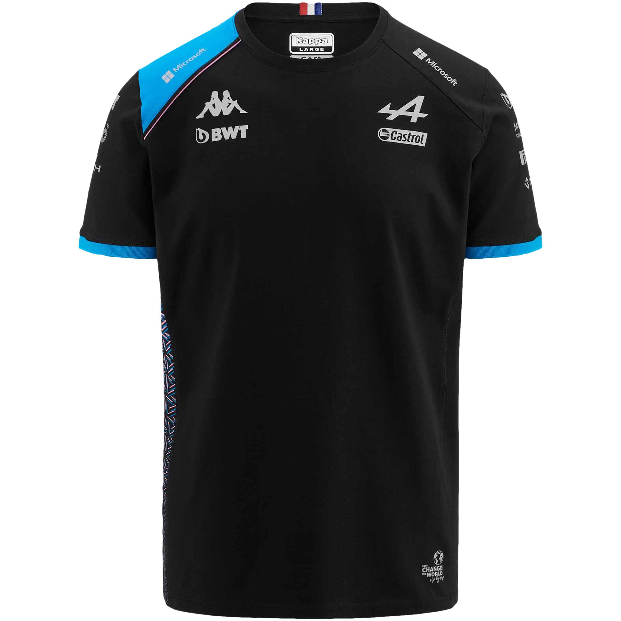 BWT Alpine F1 Team 2023 T-Shirt - Black - Kids