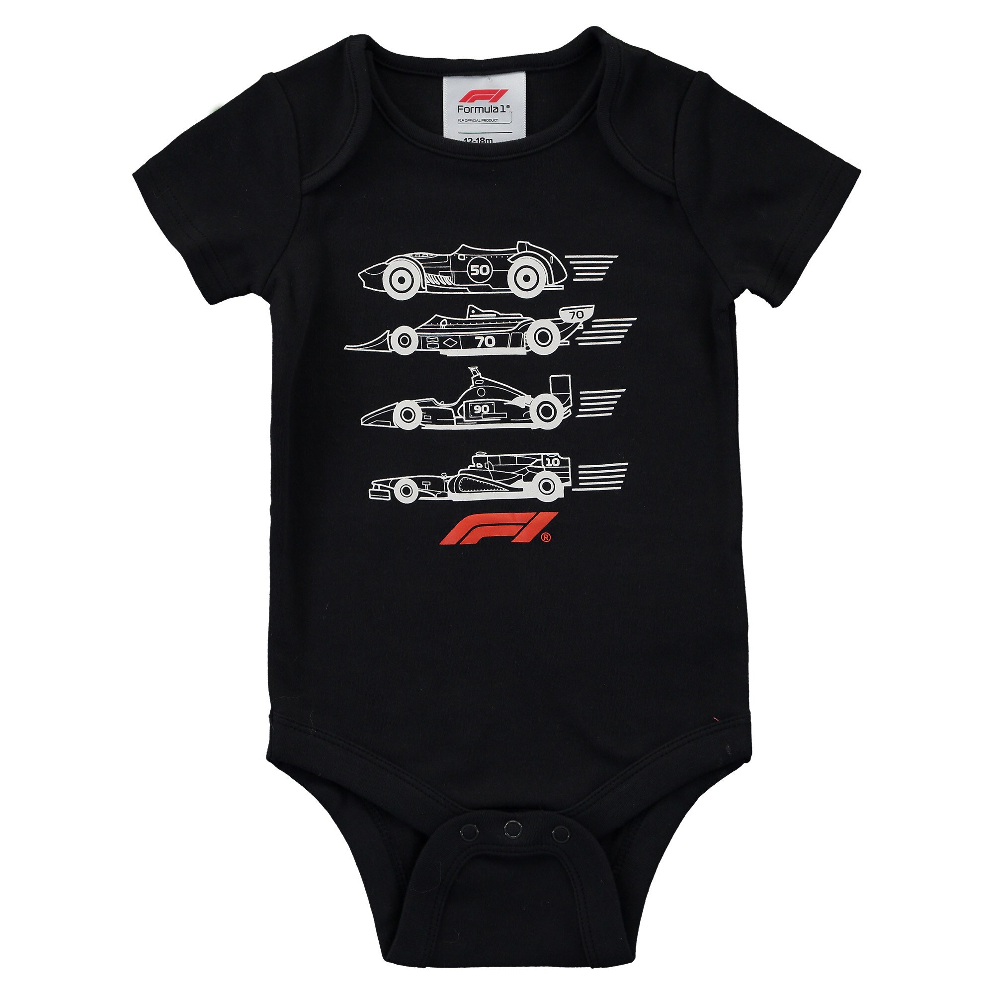 Formula 1 4 Piece Gift Set - Baby - Grey/Black