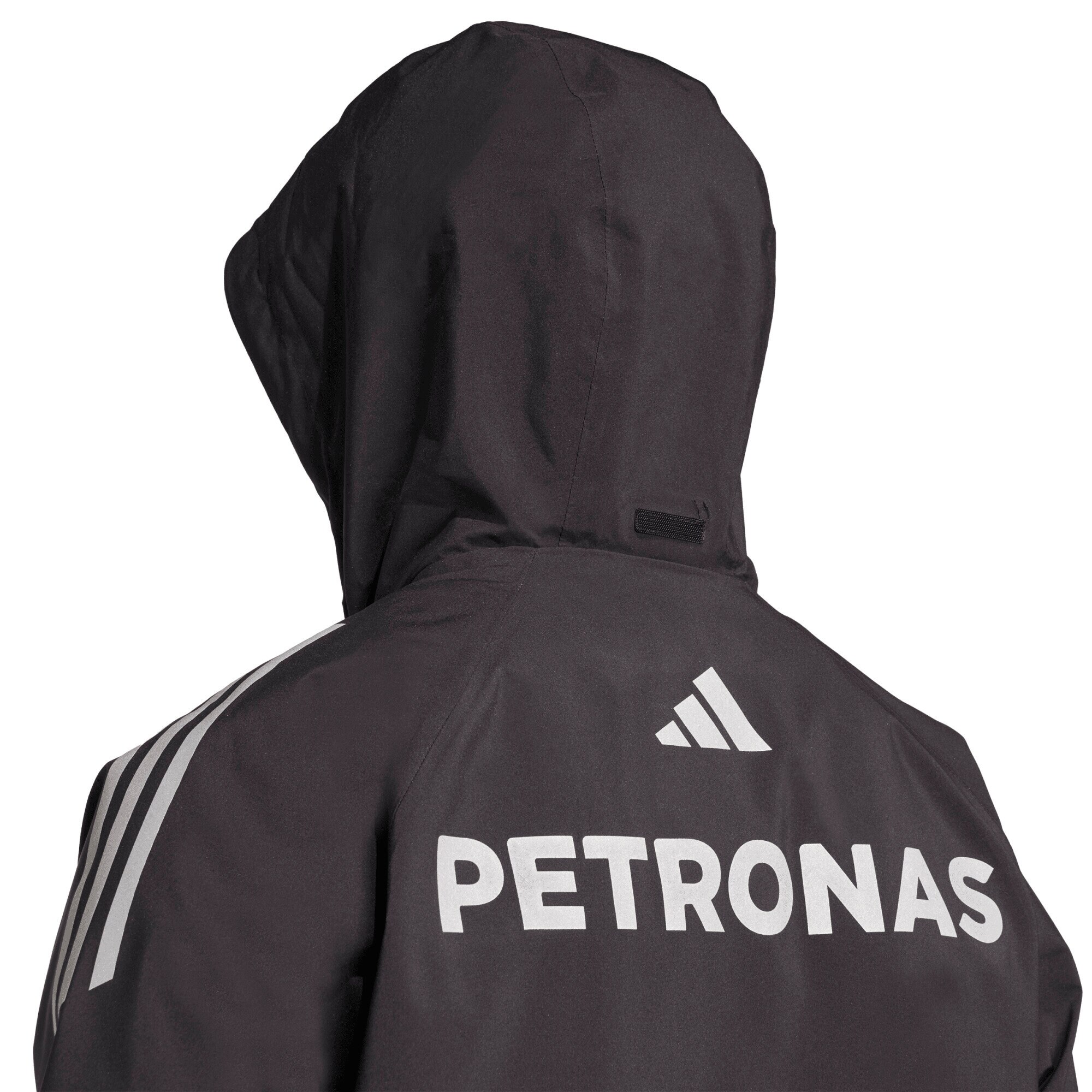 Mercedes AMG Petronas adidas F1 Team Mechanics Rain Jacket - Black