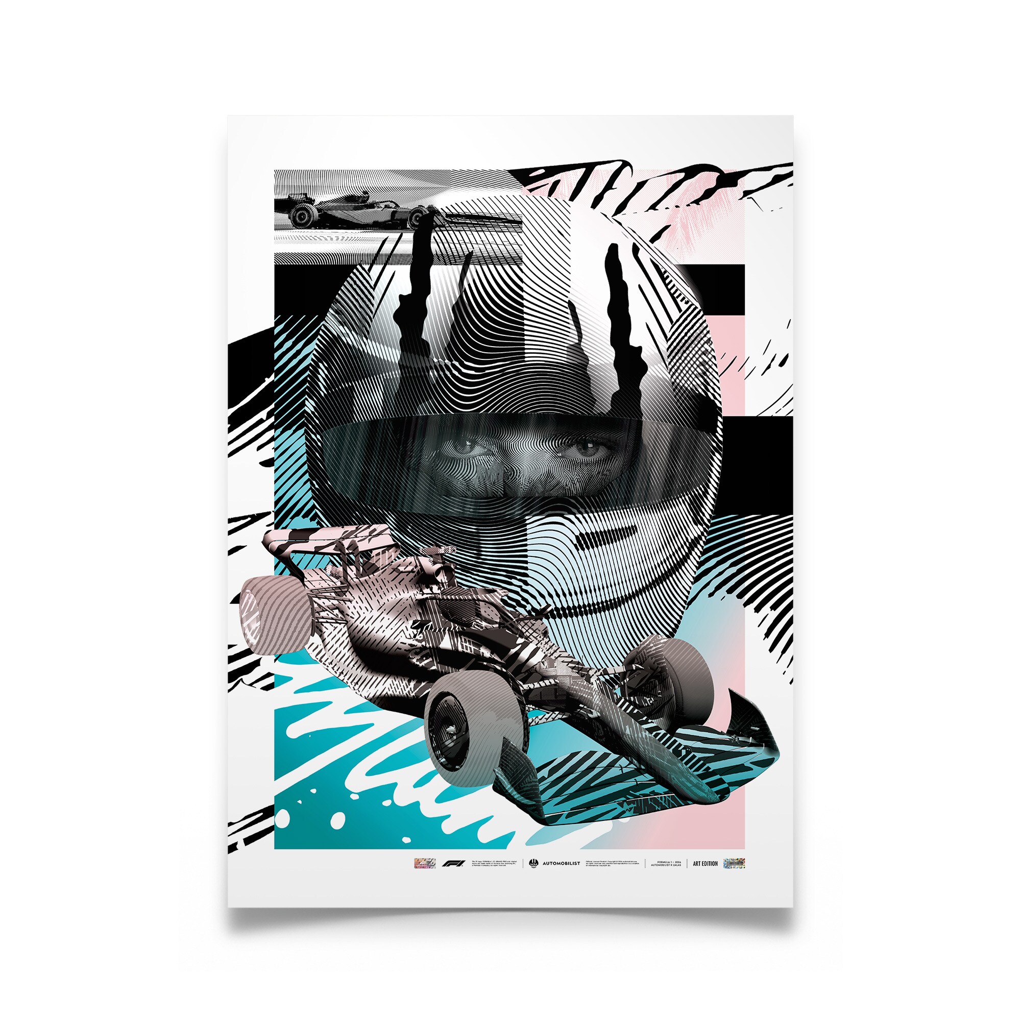Formula 1 Artist Series - Miami GP Edition 2024 Poster