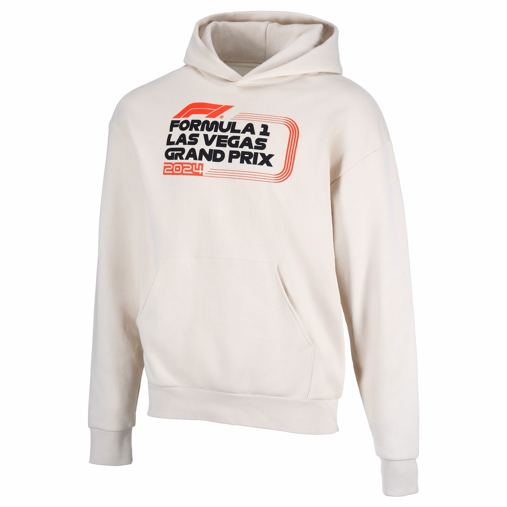 Unisex Cream 2024 Las Vegas Grand Prix Classic Pullover Hoodie
