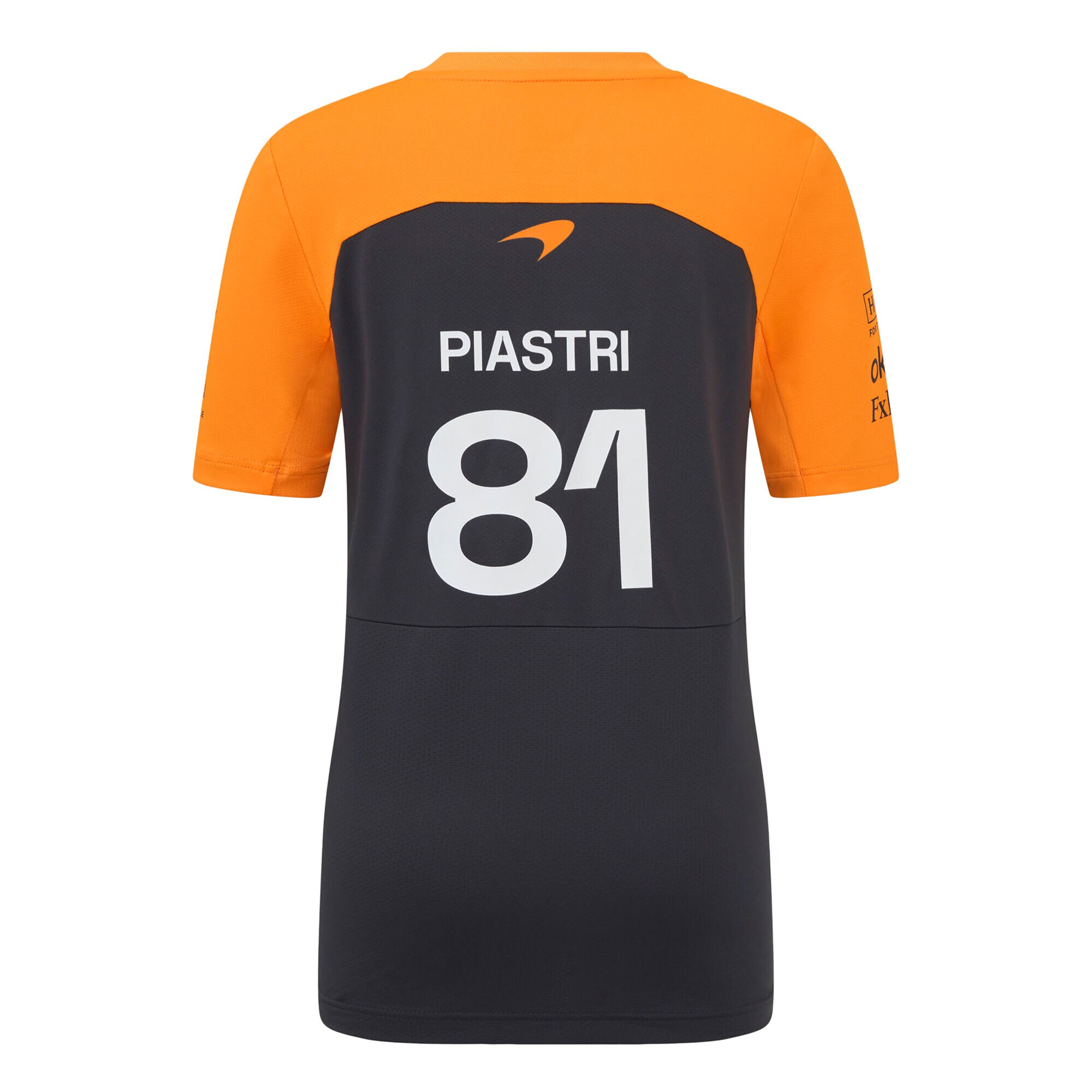 McLaren 2025 Team Oscar Piastri Driver Set Up T-Shirt - Phantom - Kids