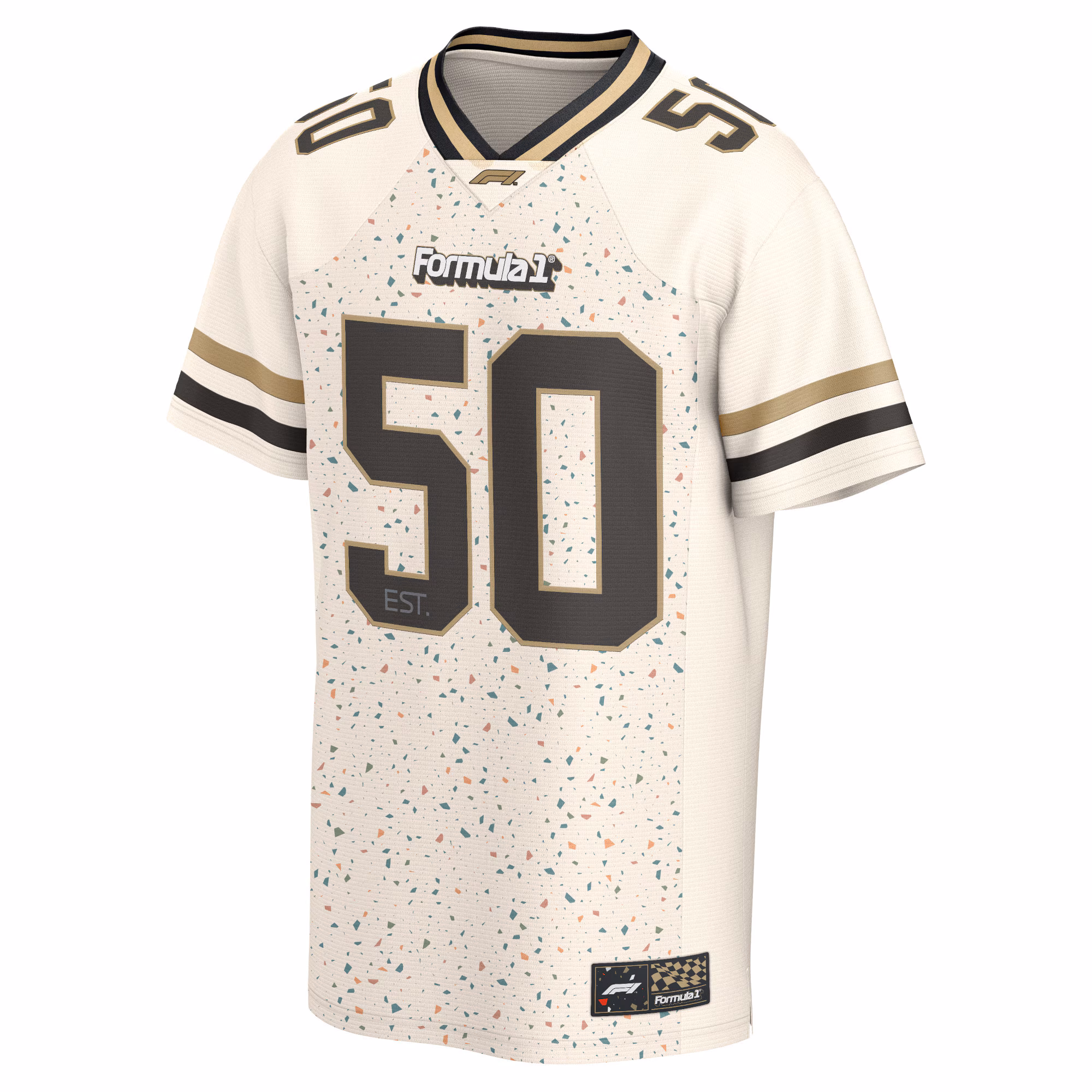 Formula 1 All Over Terrazzo Print Foundation Jersey