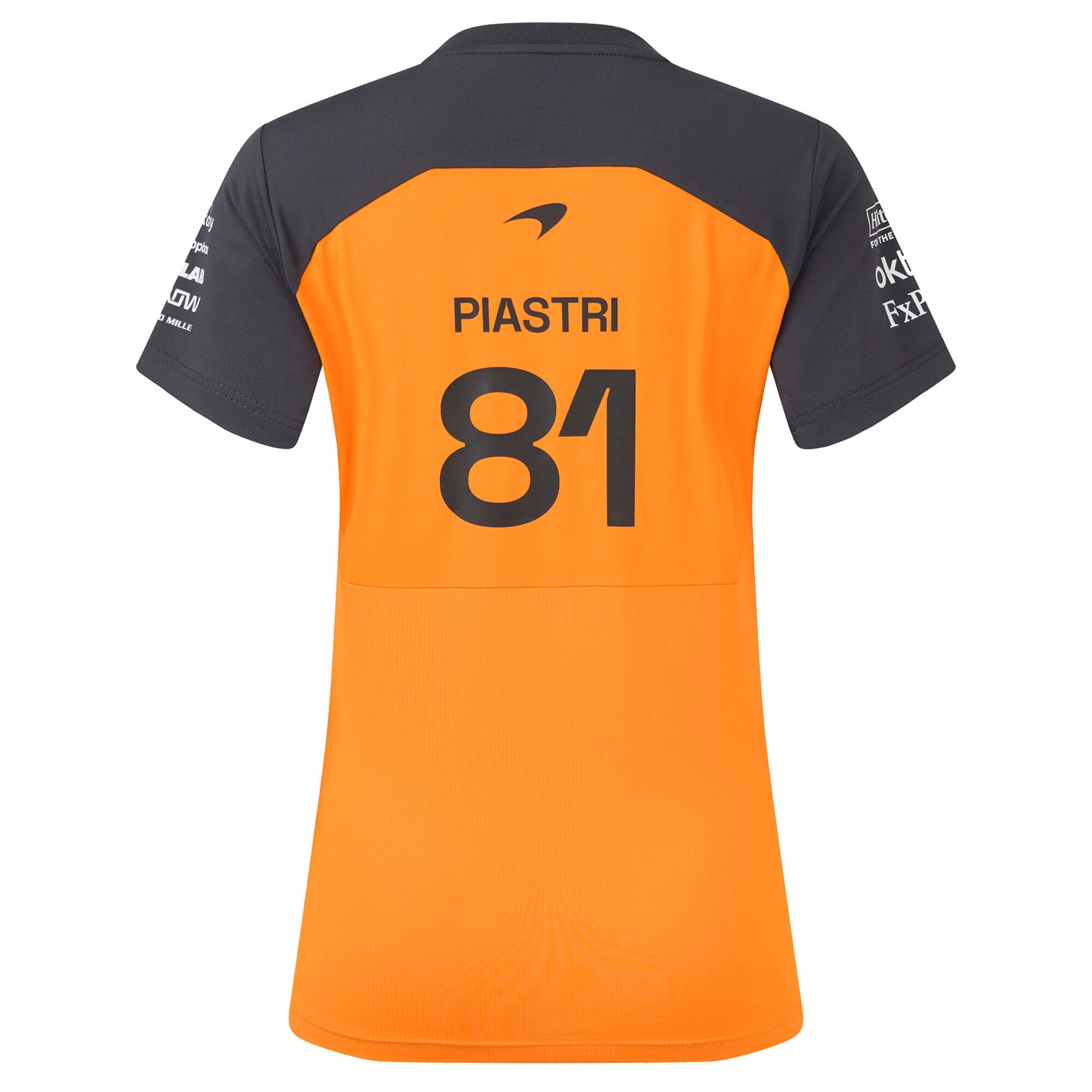 McLaren 2025 Team Oscar Piastri Driver Set Up T-Shirt - Autumn - Womens