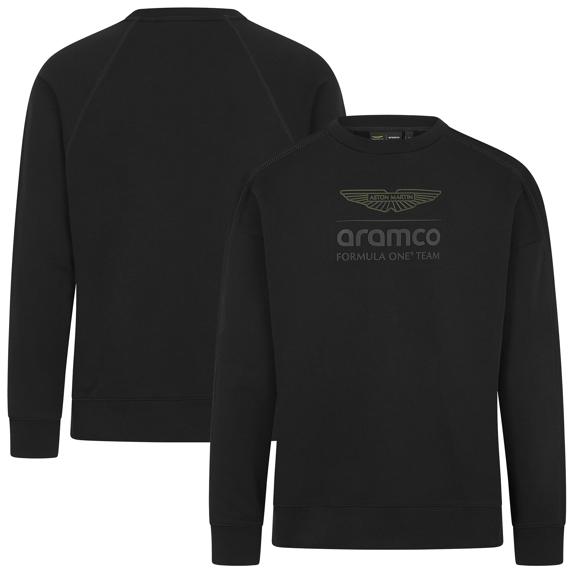 Aston Martin Aramco F1 Stealth Crew Sweat
