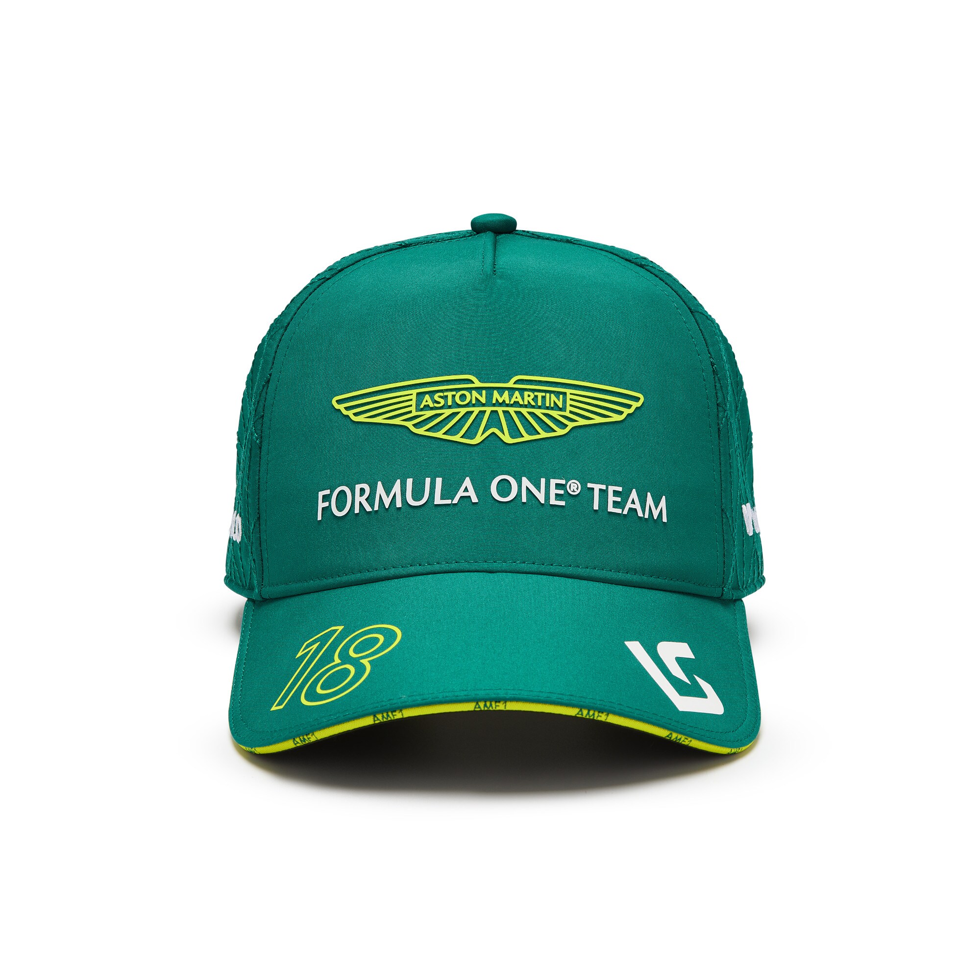 Aston Martin Aramco F1 2024 Lance Stroll Team Cap - Green