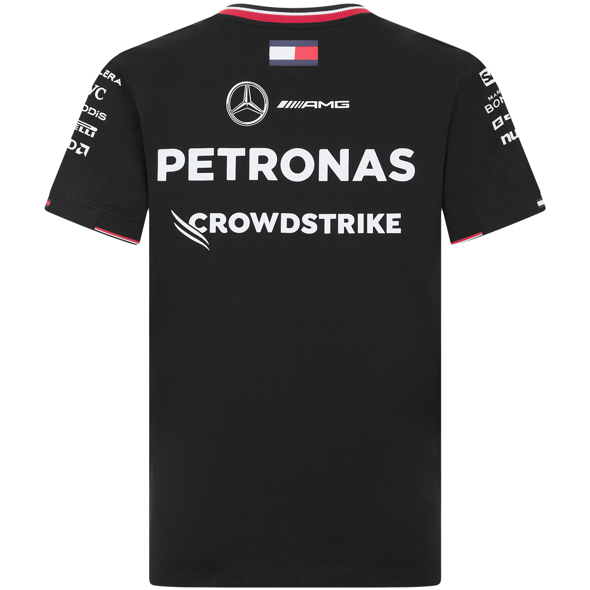 Mercedes AMG Petronas F1 2024 Team Driver T-Shirt - Black - Kids
