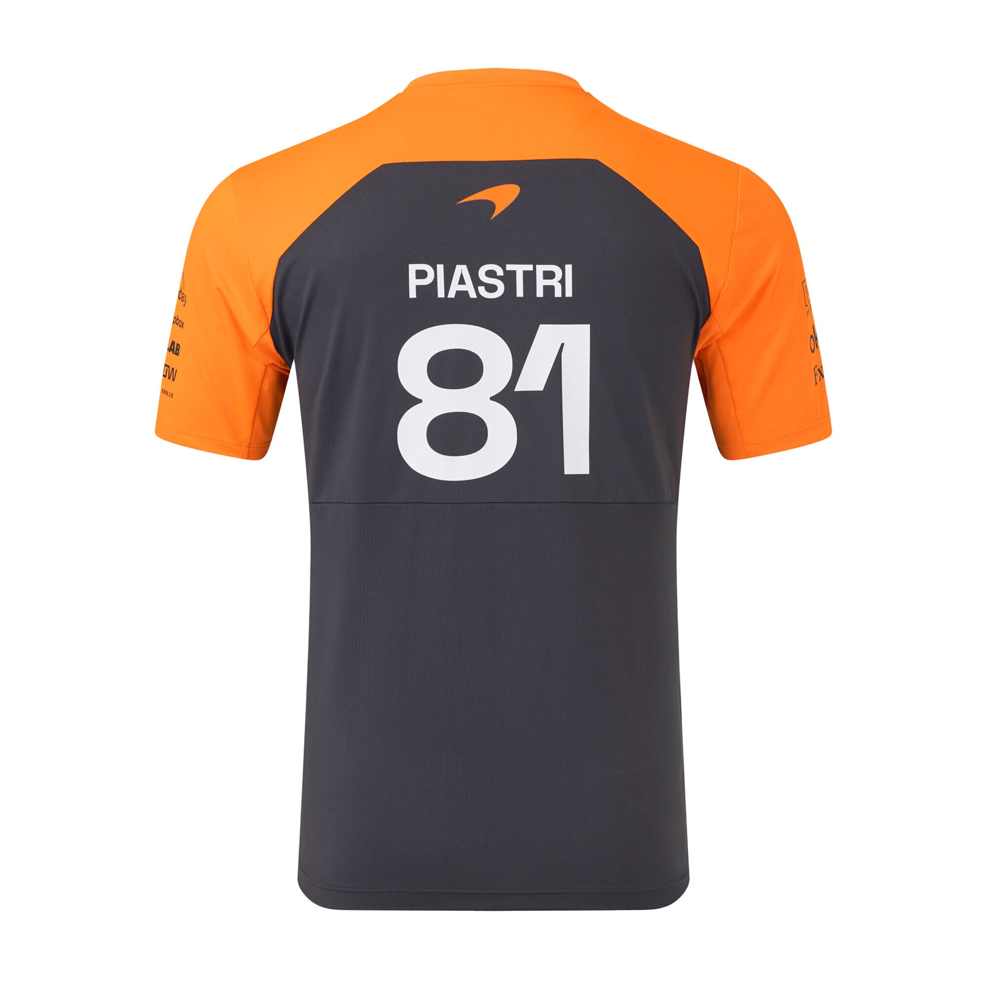 McLaren 2025 Team Oscar Piastri Driver Set Up T-Shirt - Phantom