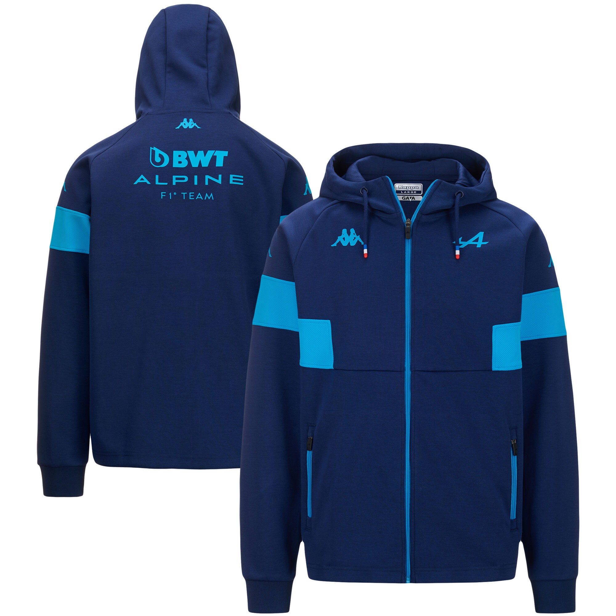 Alpine F1 Team Fanwear Full Zip Hoodie