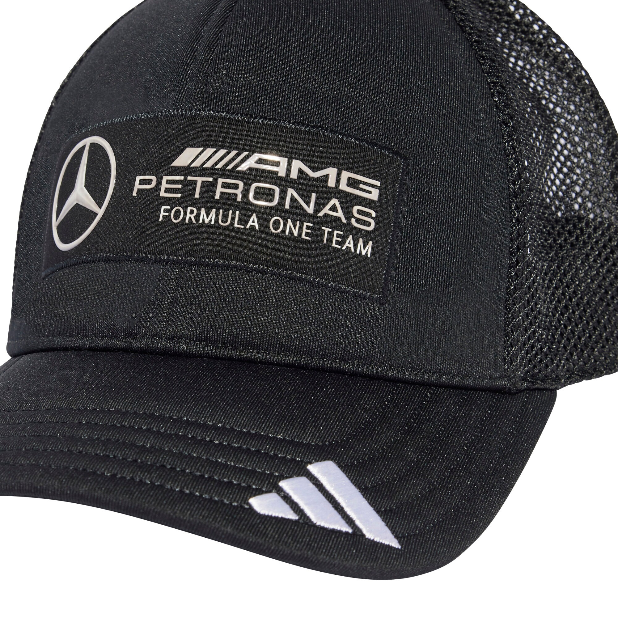 Mercedes AMG Petronas adidas F1 Team Trucker Cap - Black