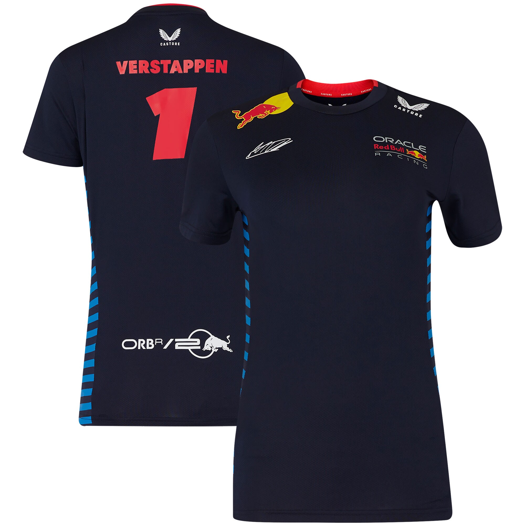 Red Bull Racing 2024 Team Max Verstappen Driver T-Shirt - Womens