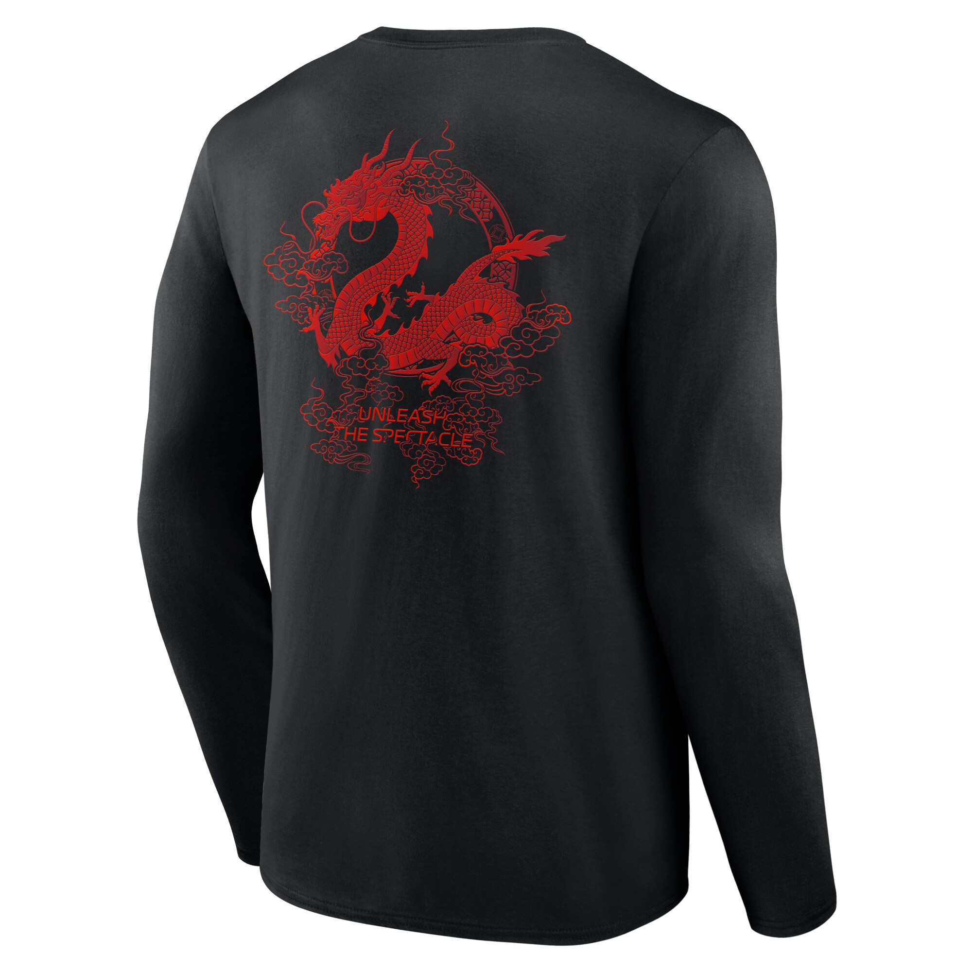 Formula 1 Unleash The Dragon Graphic Long Sleeve T-Shirt - Black - Unisex