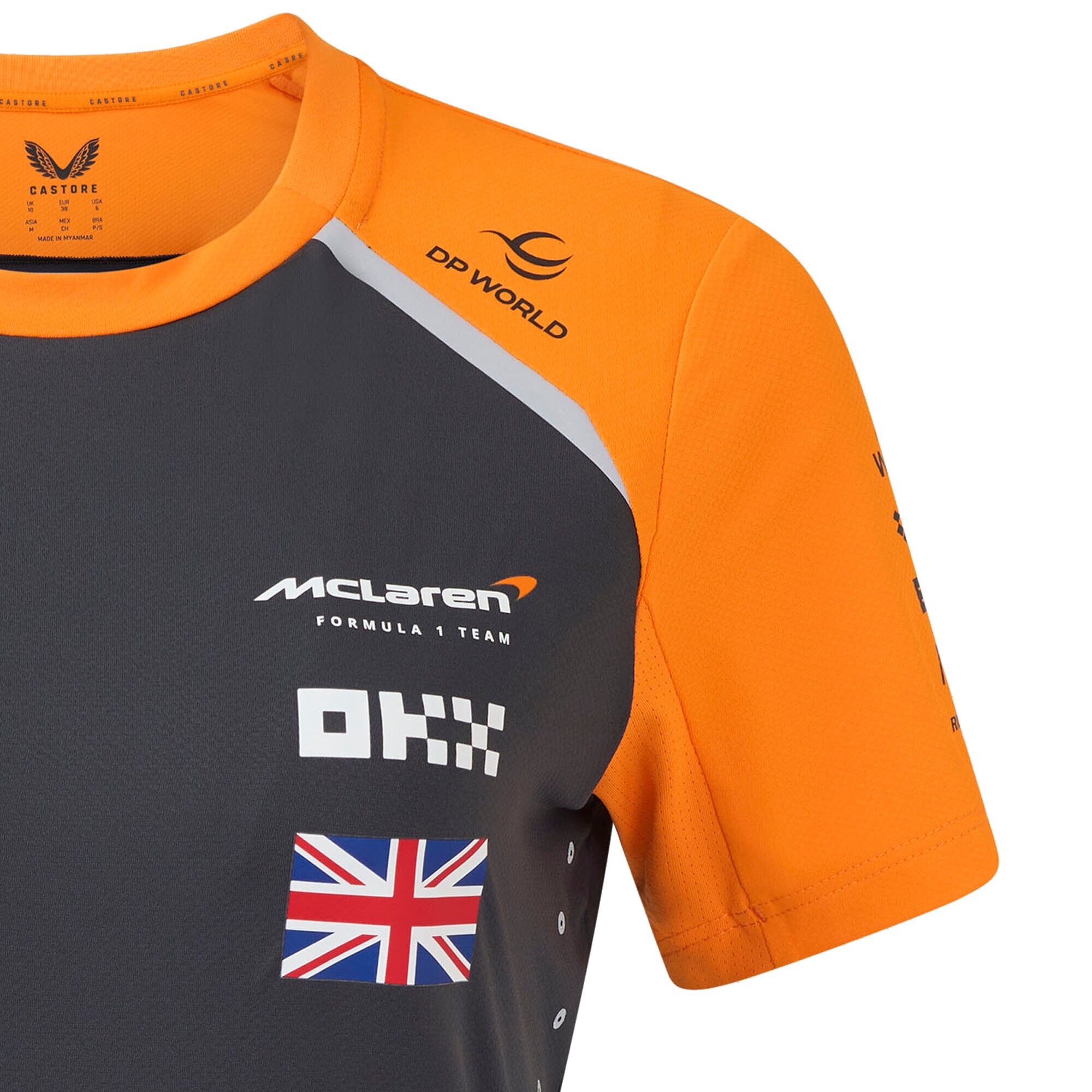 McLaren 2025 Team Lando Norris Driver Set Up T-Shirt - Phantom - Womens