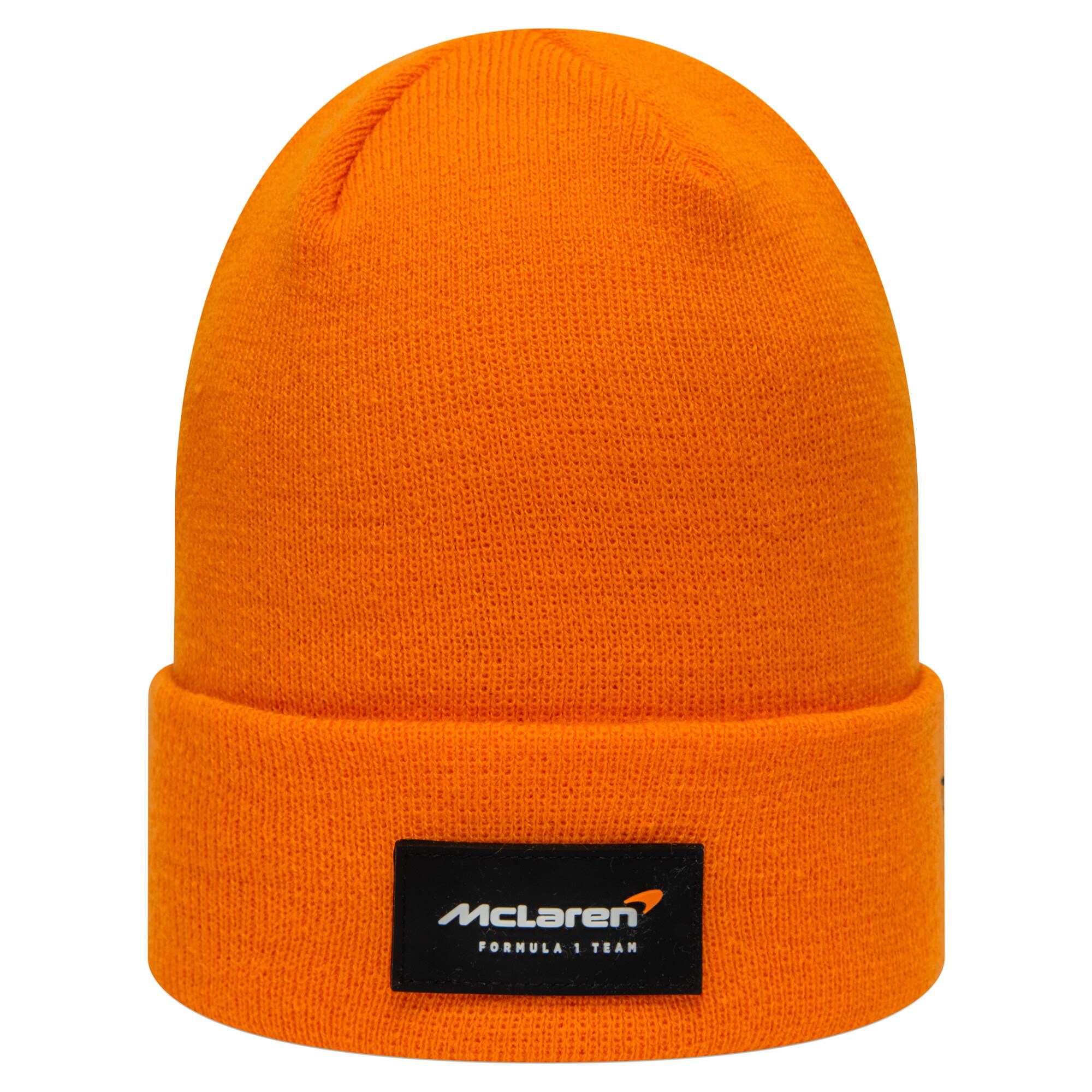 McLaren New Era Essential Cuff Beanie - Papaya