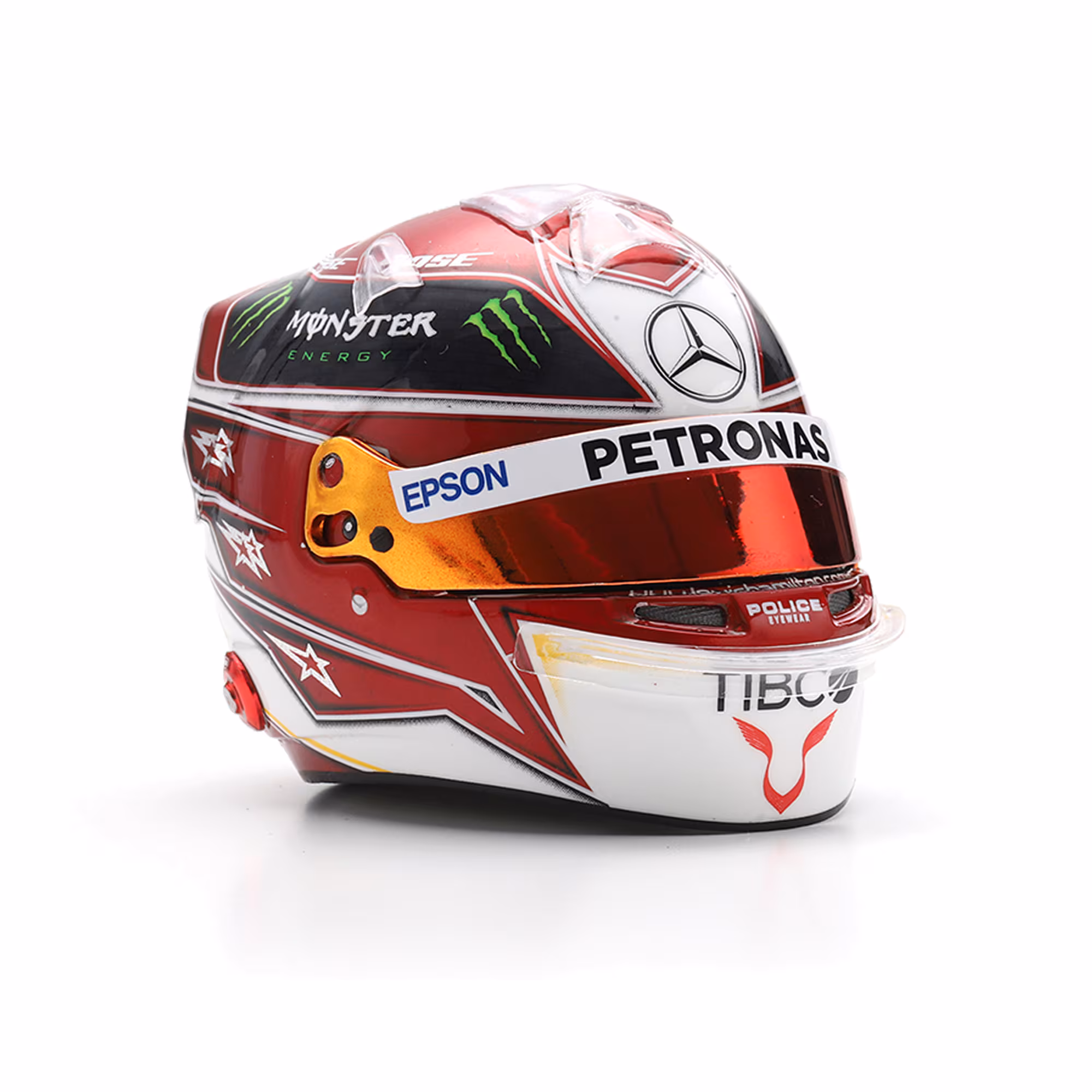 Mercedes AMG Petronas Lewis Hamilton - Austin GP 2019 World Championship Winner Spark Helmet