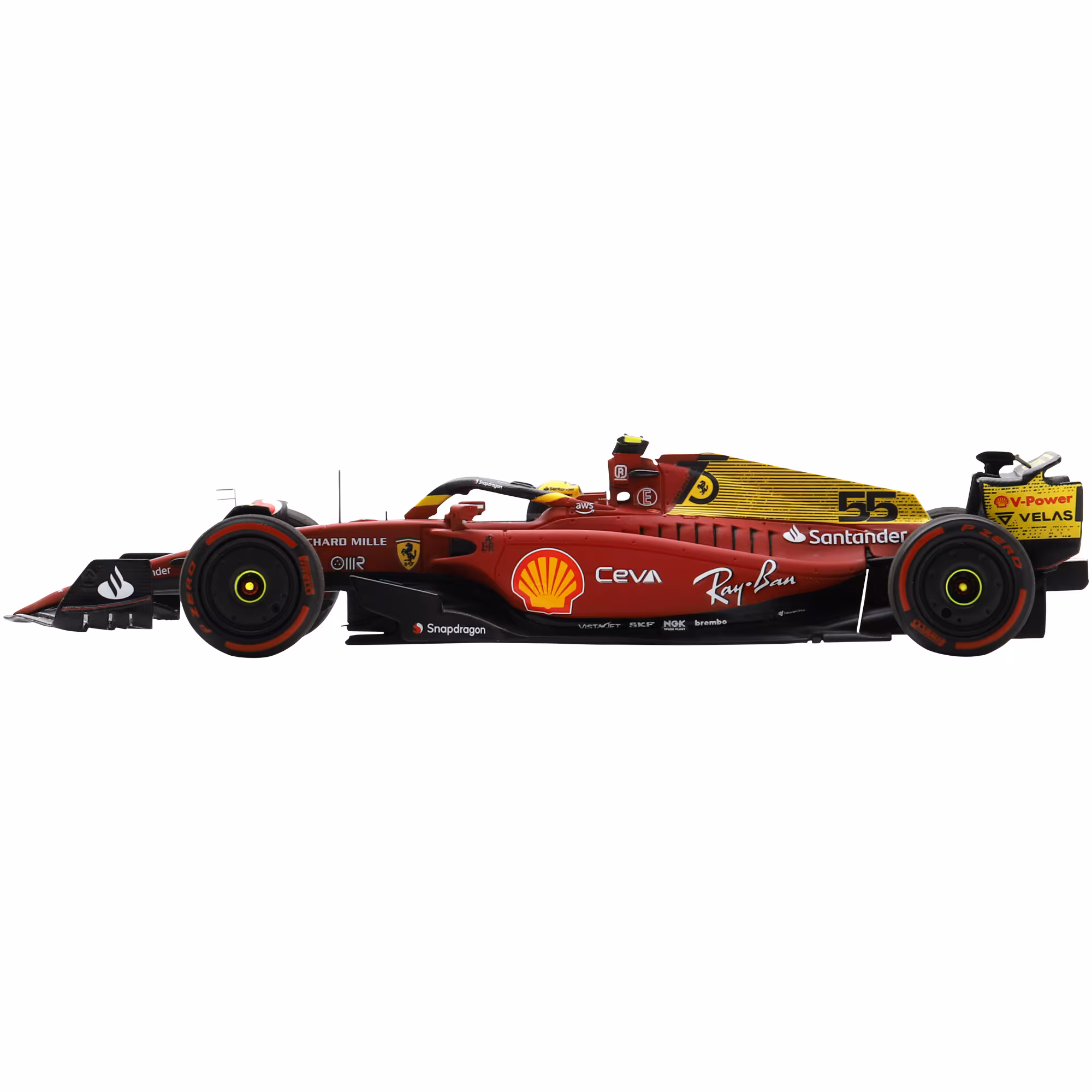 Scuderia Ferrari F1-75 - No.55 Italian GP Carlos Sainz 1:43 LookSmart Model