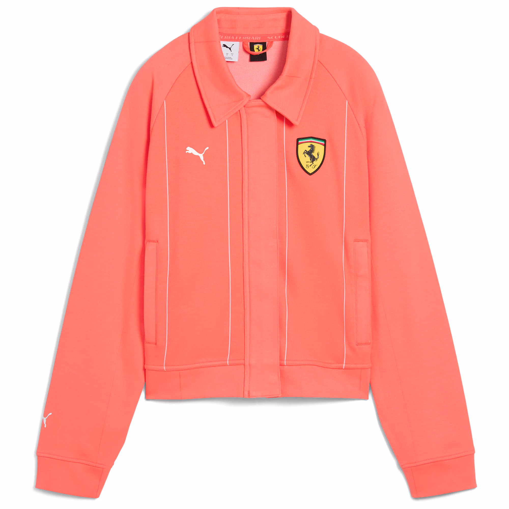 Scuderia Ferrari Race Jacket - Peach - Womens