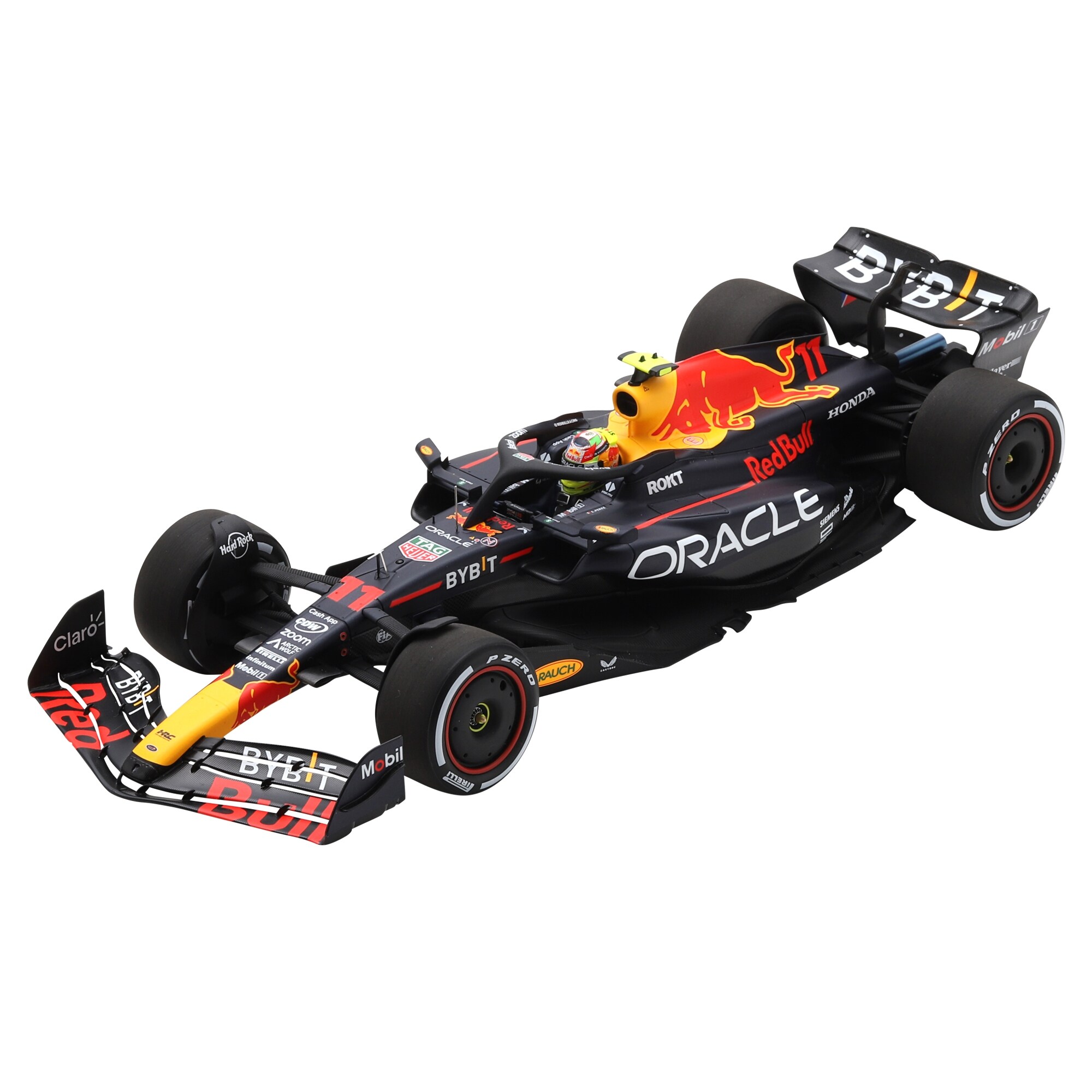 Oracle Red Bull Racing RB18 No.11 Bahrain GP 2nd Place - Sergio Perez 1:18 Model