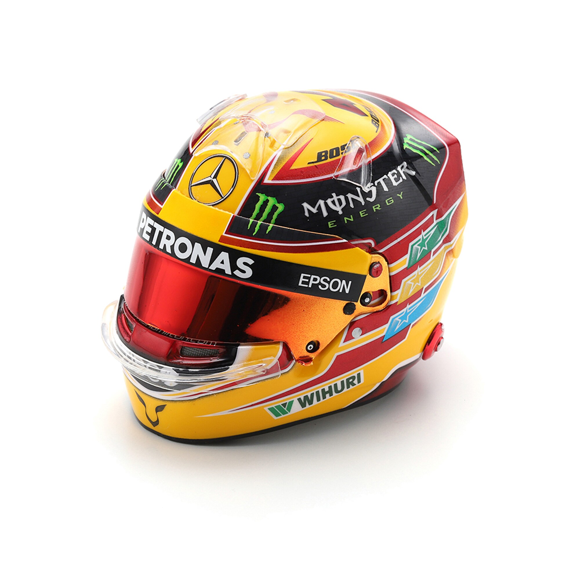 Mercedes AMG Petronas Lewis Hamilton - Mexican GP 2017 World Championship Winner Spark Helmet