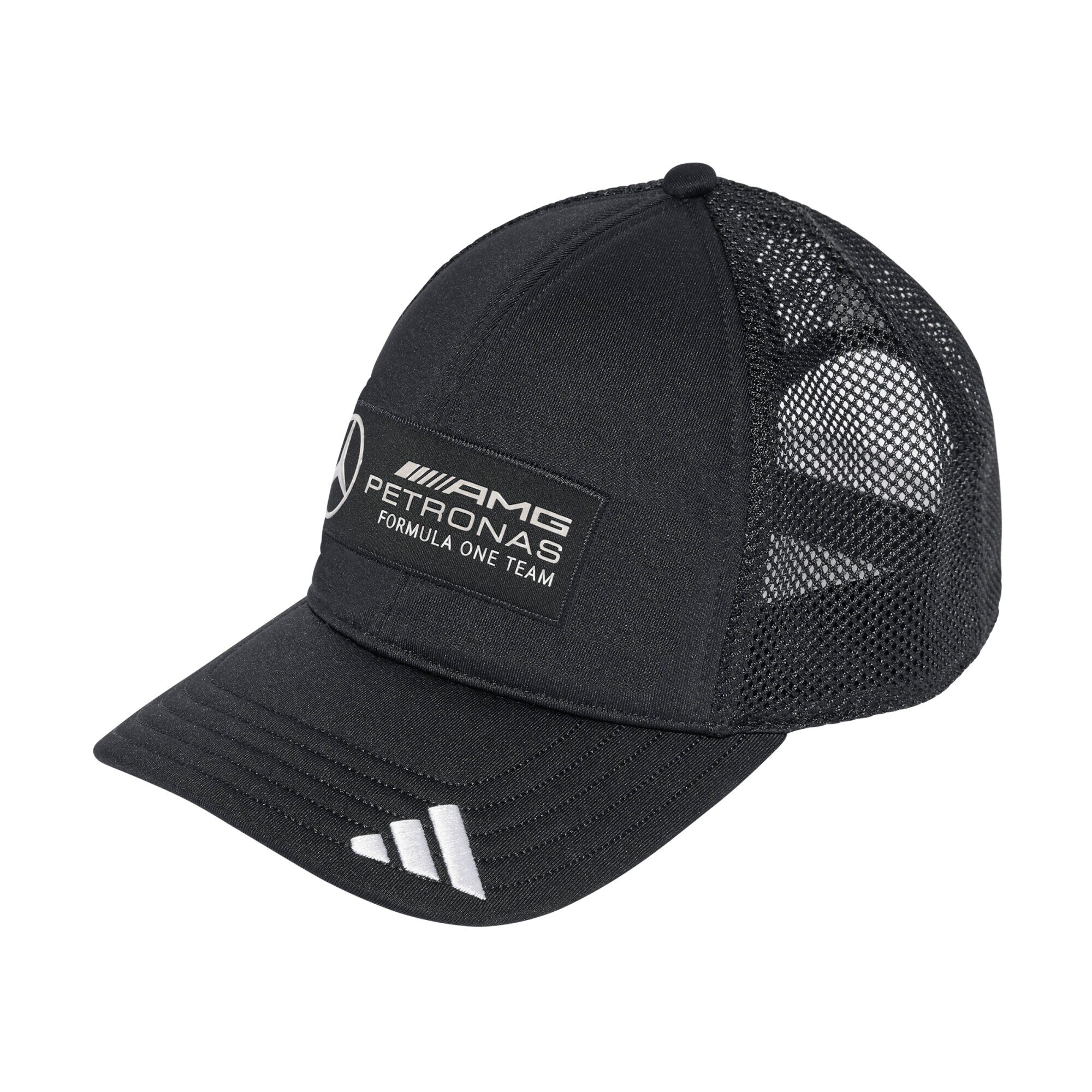 Mercedes AMG Petronas adidas F1 Team Trucker Cap - Black