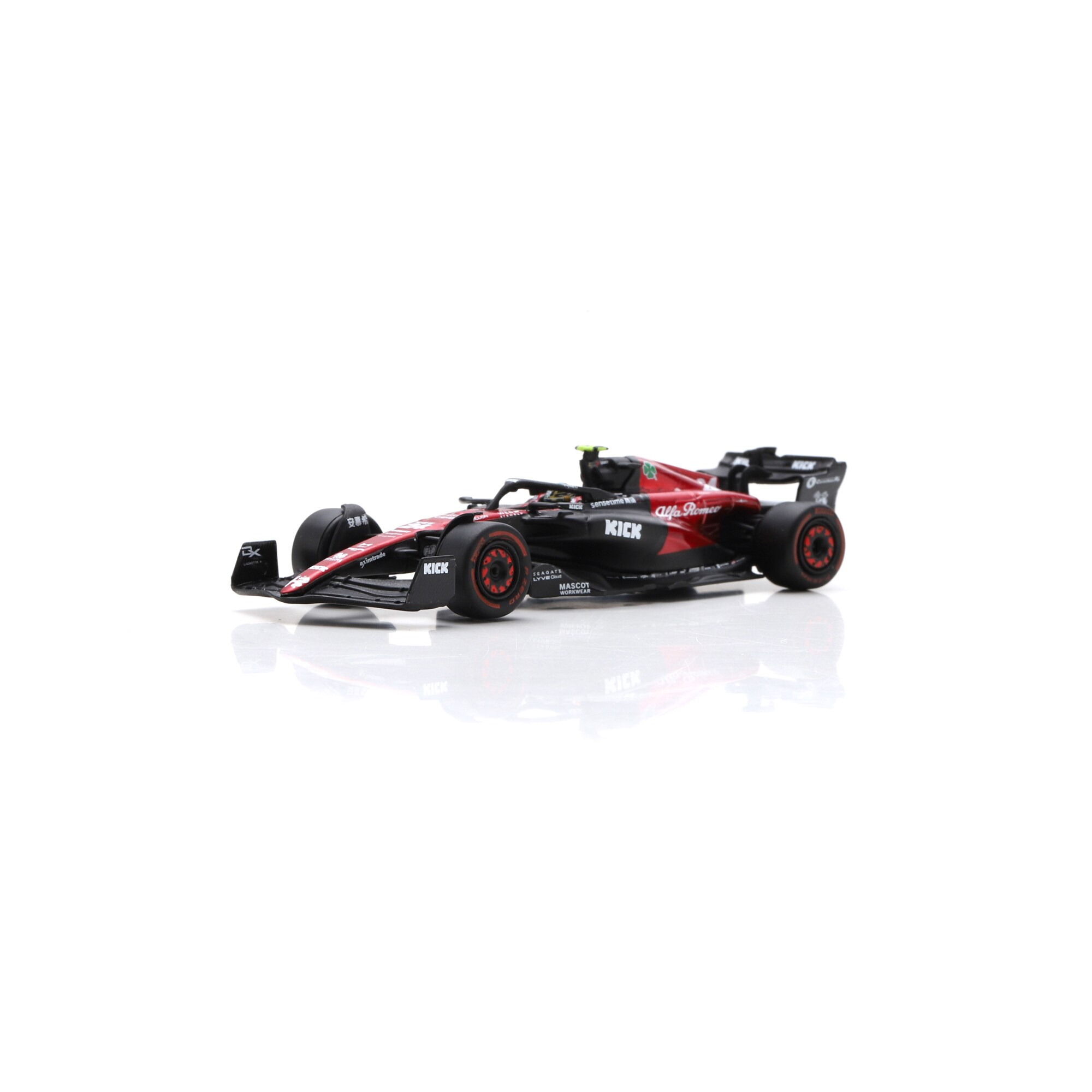 Alfa Romeo Sauber F1 Team Stake C43 No.24 2023 Zhou Guanyu 1:64 Sparks Model