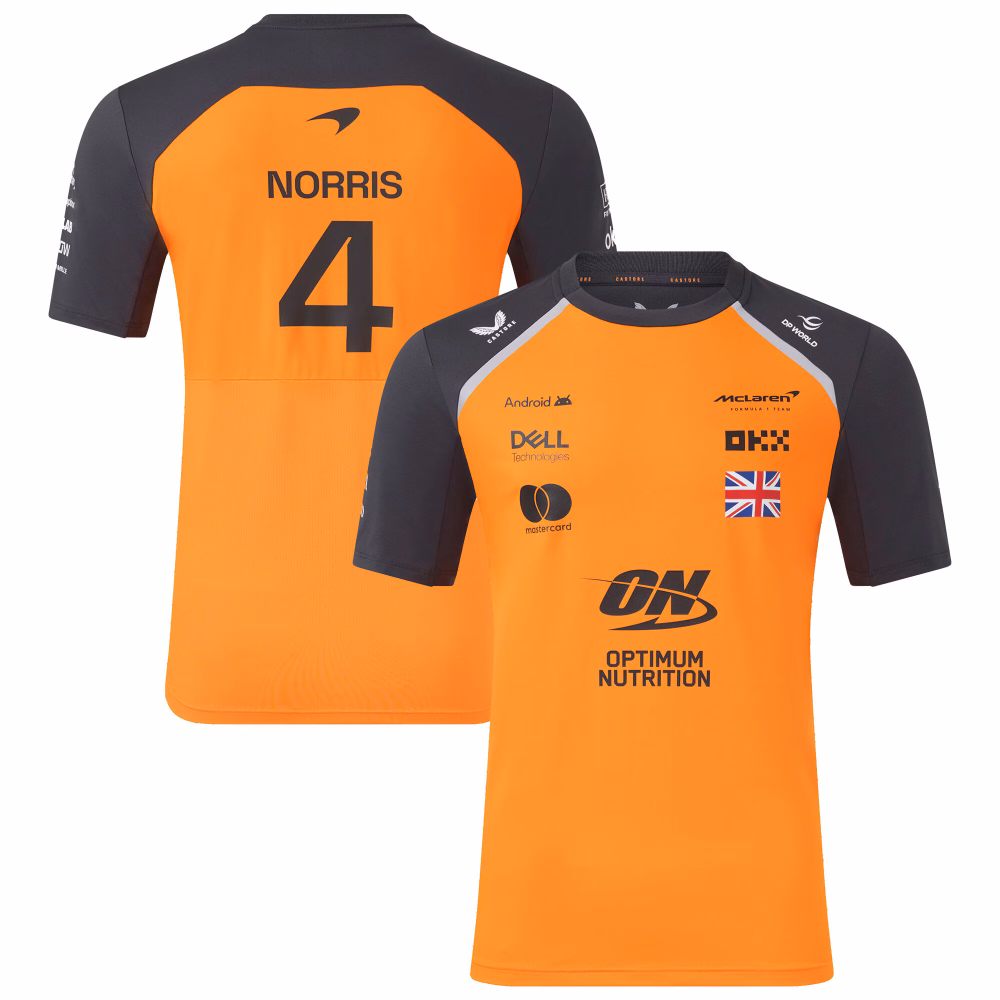 McLaren 2025 Team Lando Norris Driver Set Up T-Shirt - Autumn